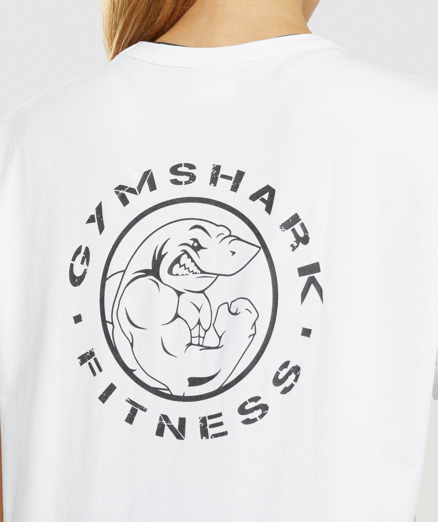 Gymshark Legacy Graphic Tee - White
