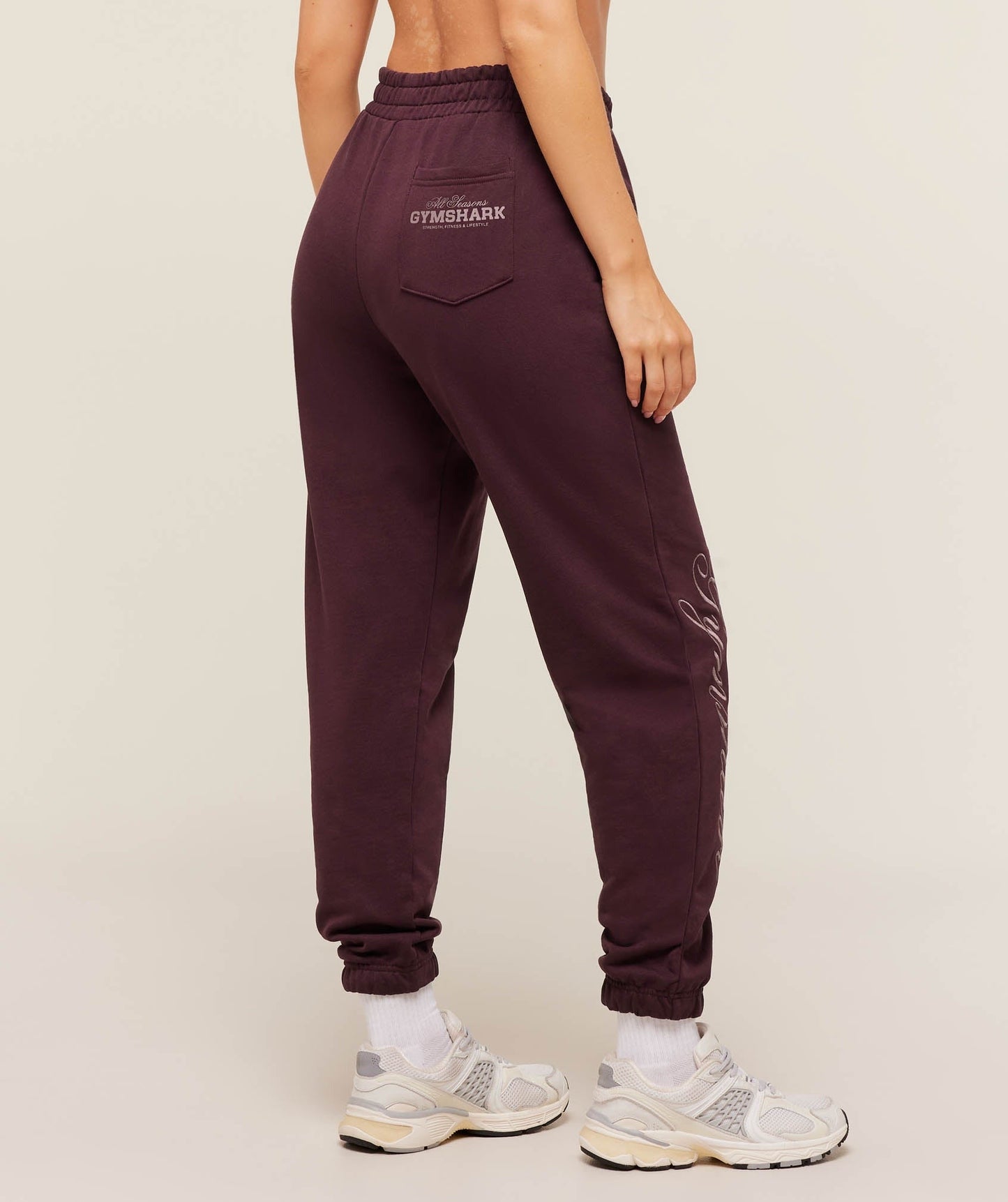 Gymshark All Seasons Graphic Joggers - GS Cherry Purple