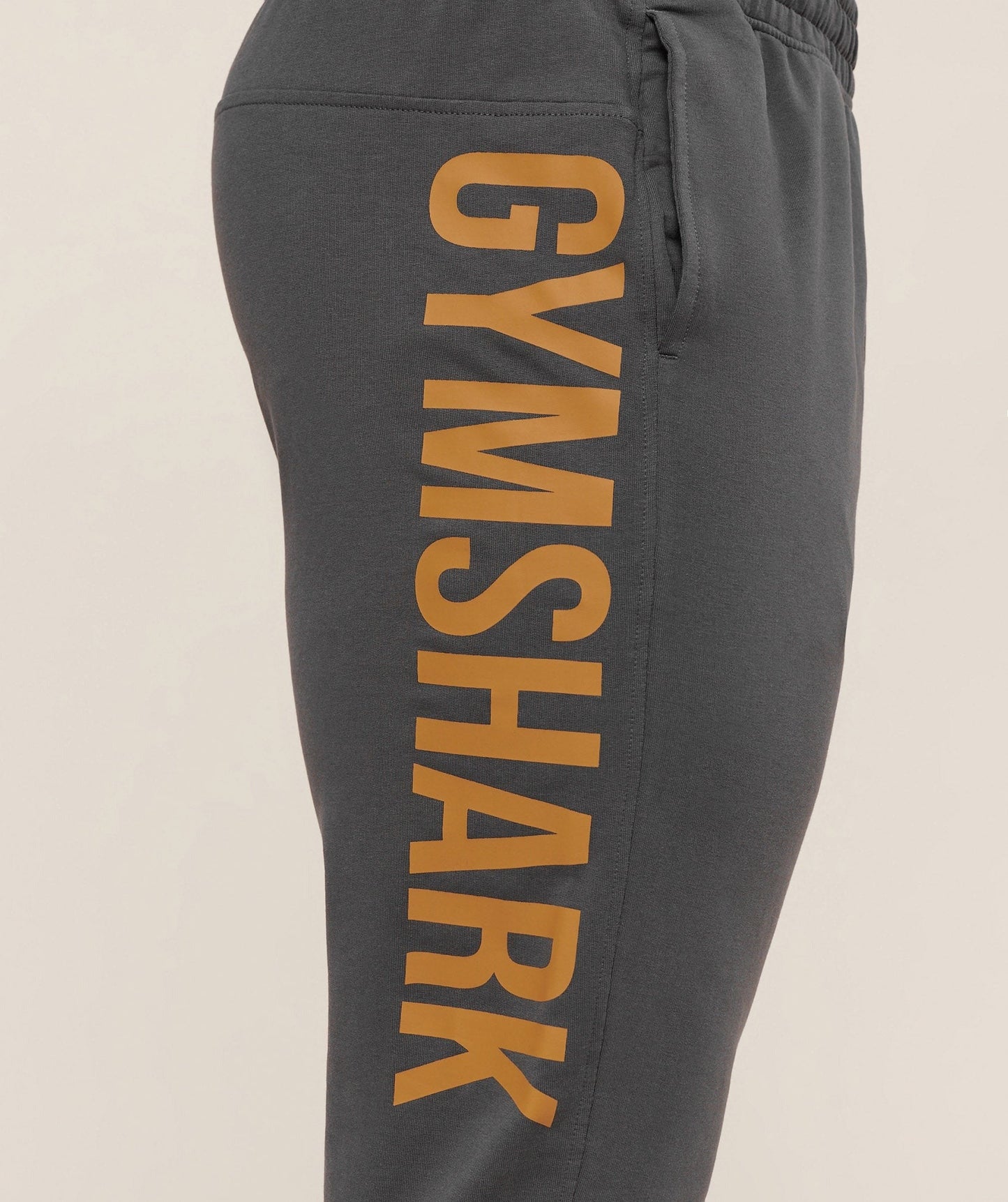 Gymshark Prime Joggers - Grey/Antique Gold