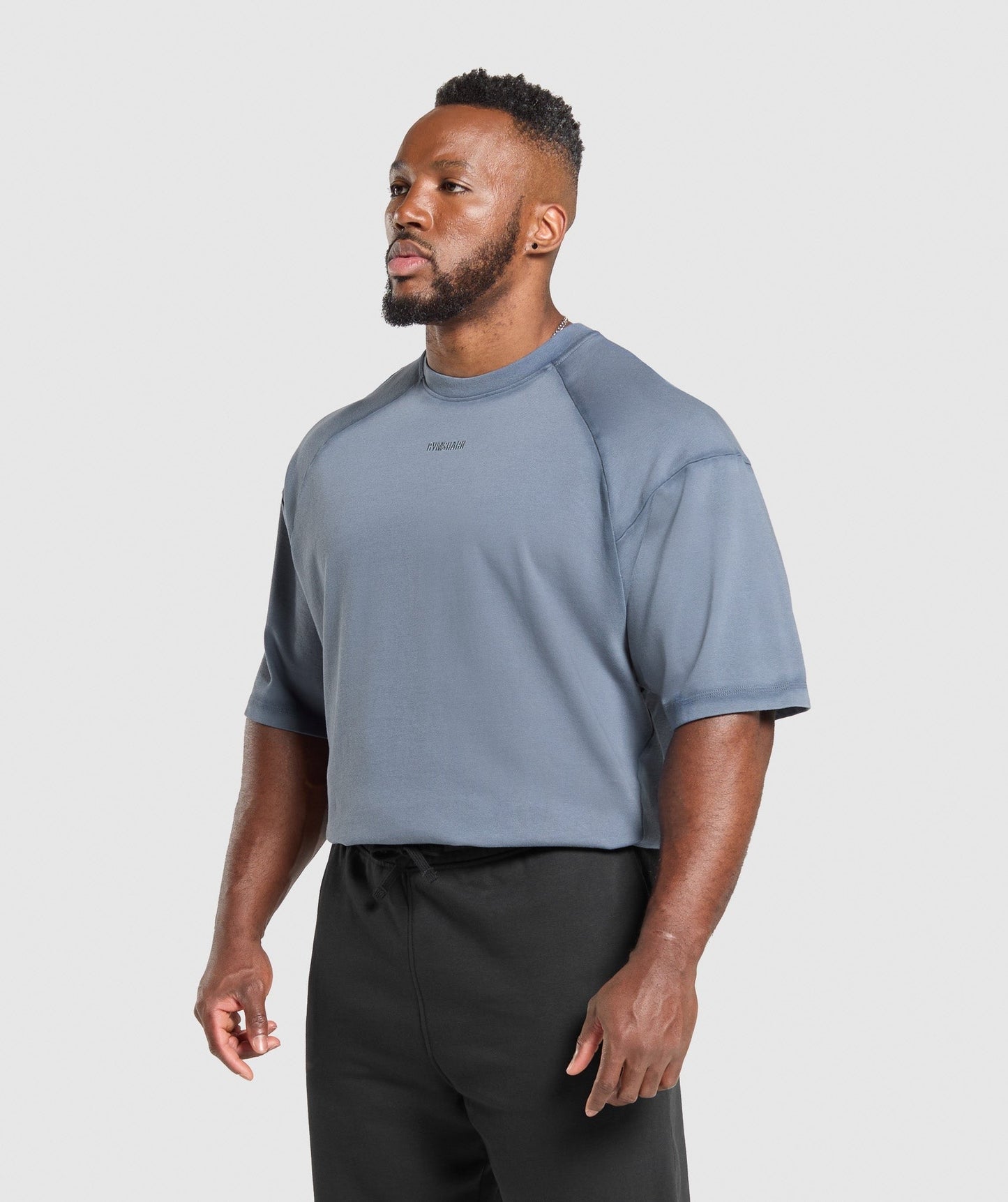 Gymshark Heavyweight T-Shirt - Iron Blue
