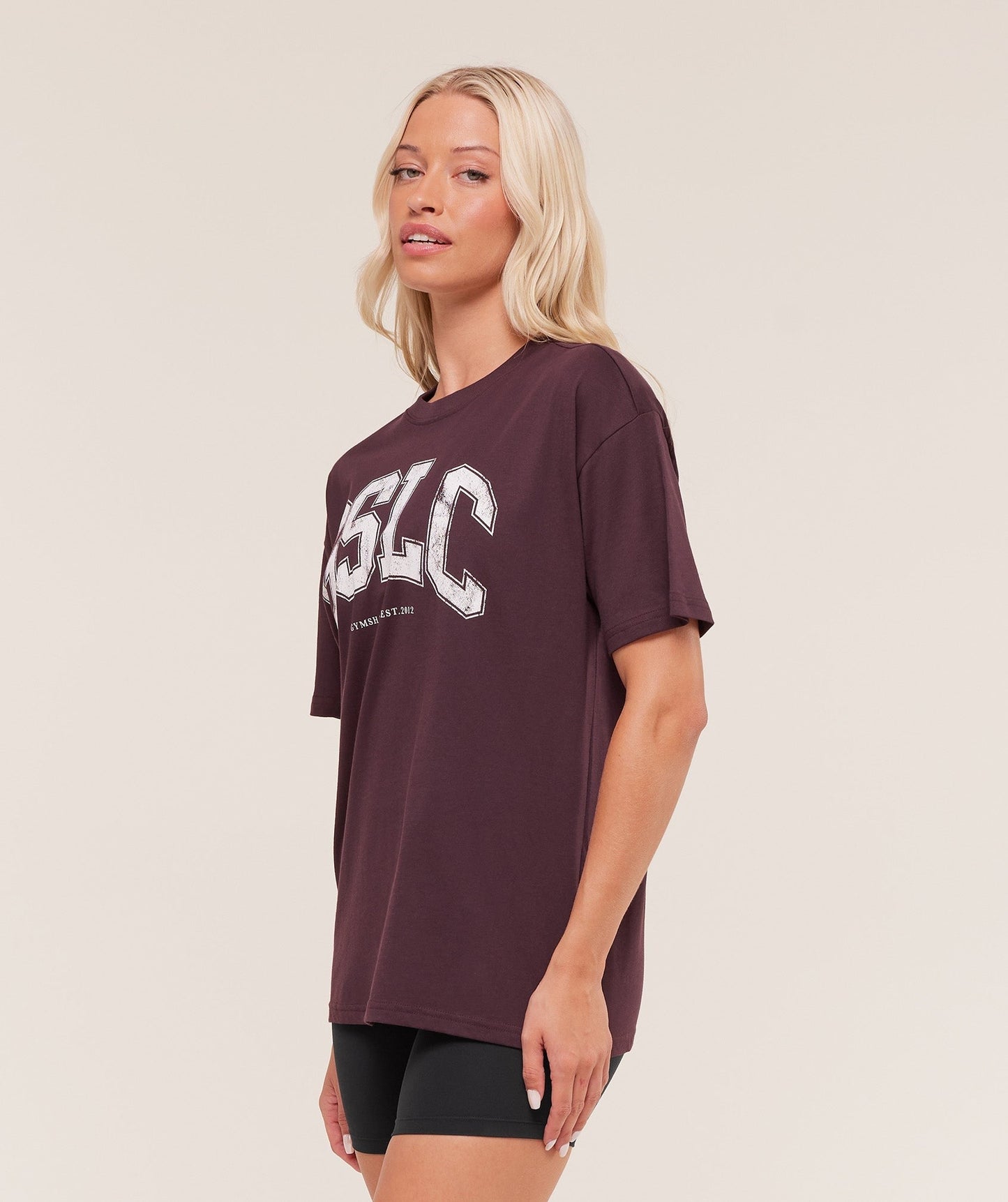 Gymshark GSLC Lifting Club Short Sleeve T-Shirt - Cherry Purple