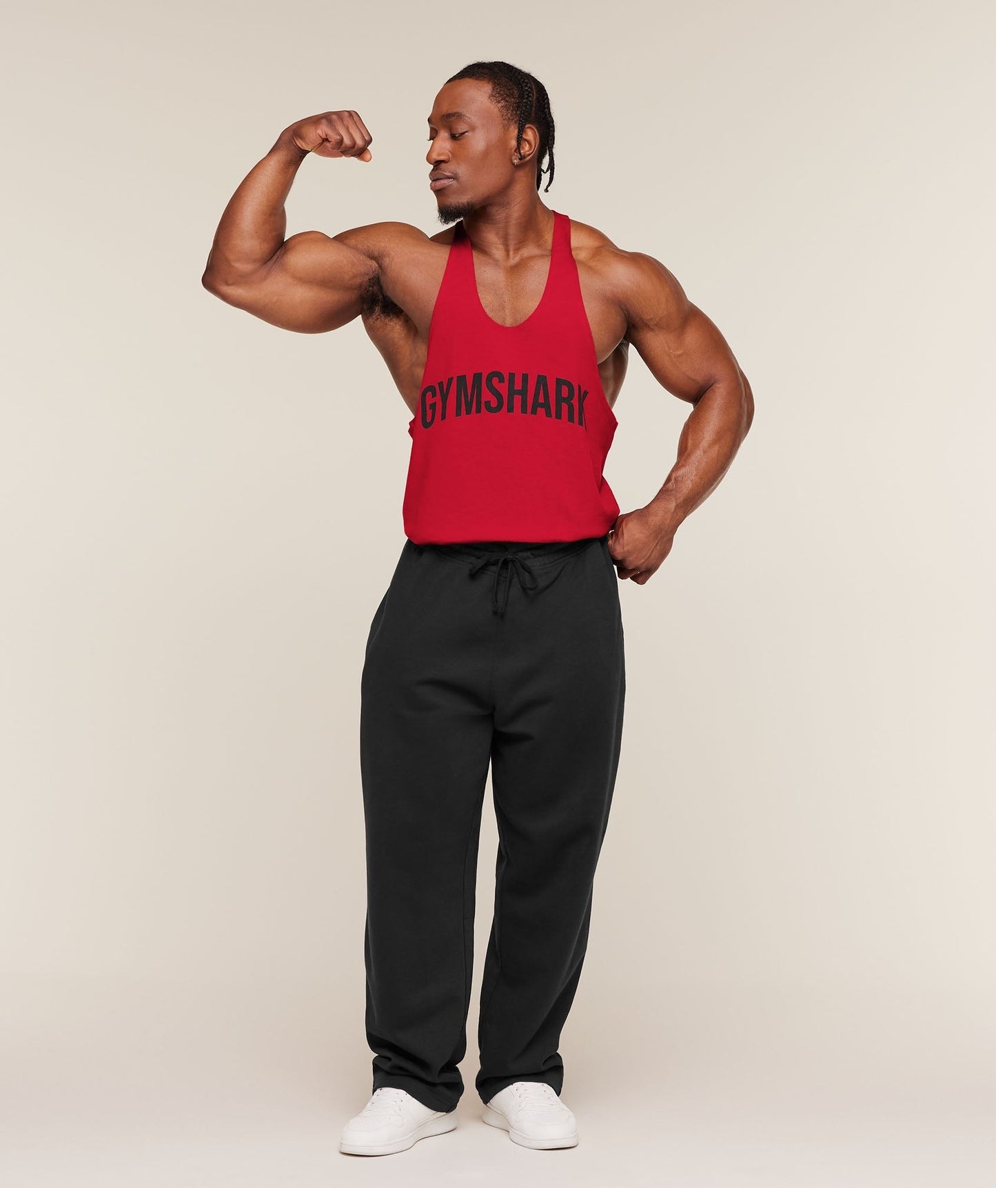 Gymshark Power Stringer - Conditioning Red