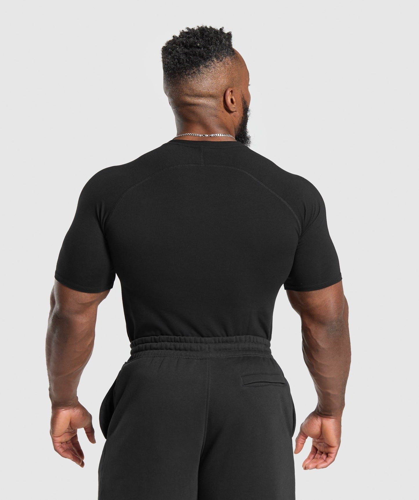 Gymshark Prime T-Shirt - Black/White