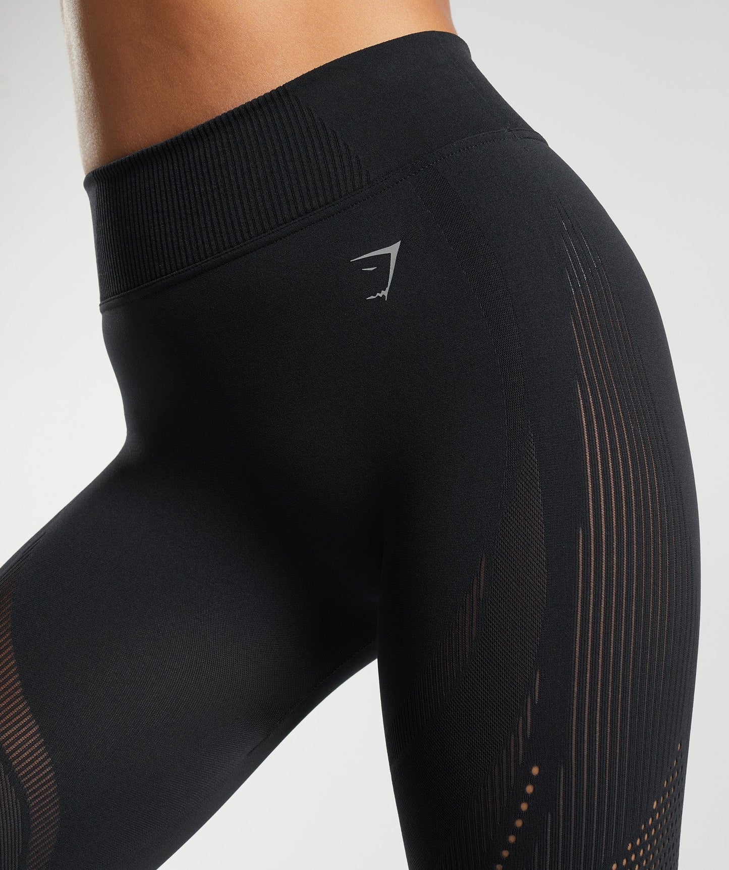 Gymshark Warp Knit Leggings - Black