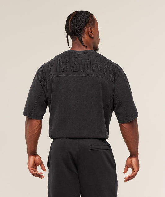 Gymshark Power Washed T-Shirt - GS Black