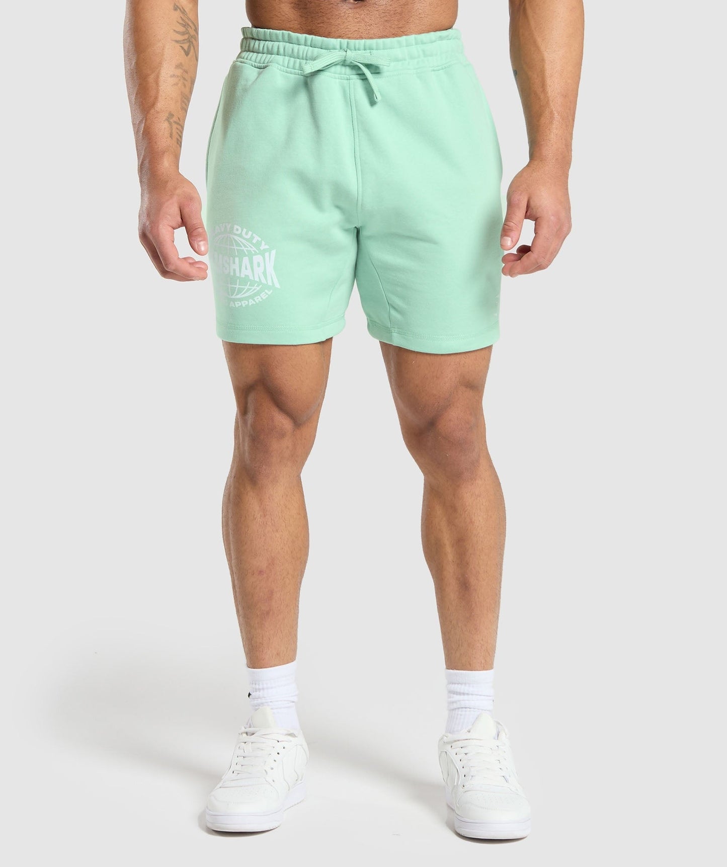 Gymshark Heavy Duty Apparel 7" Shorts - Lido Green