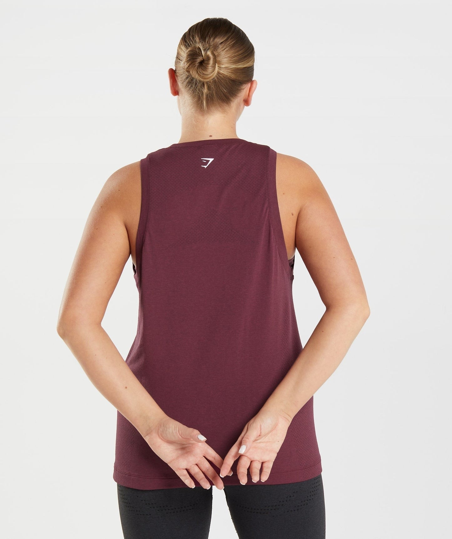 Gymshark Vital Light Tank - Baked Maroon Marl