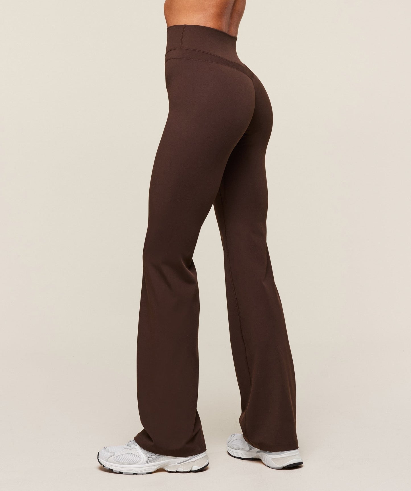 Gymshark Whitney Tall Flared Legging - Depth Brown