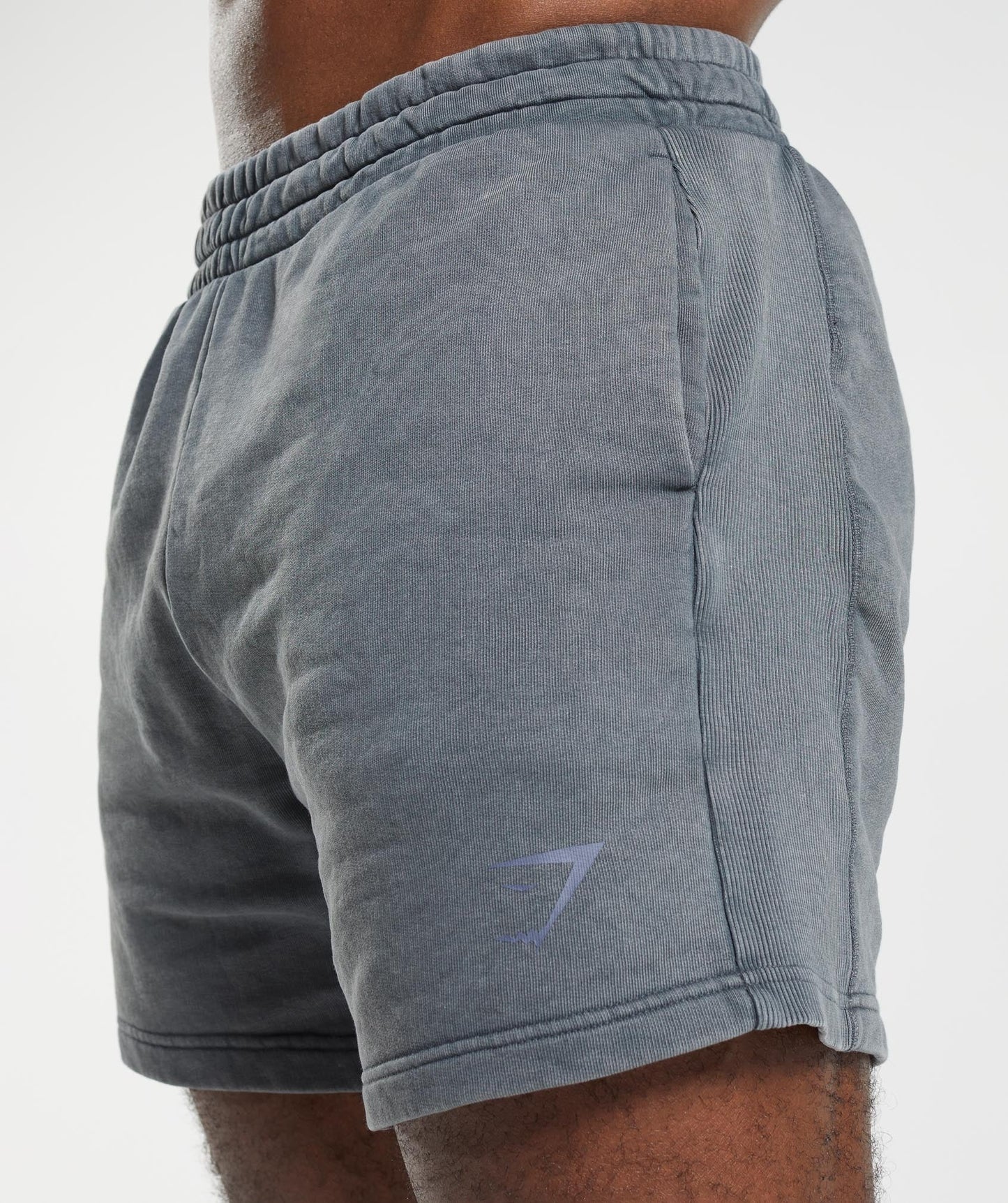 Gymshark Power Washed 5" Shorts - Cosmic Grey