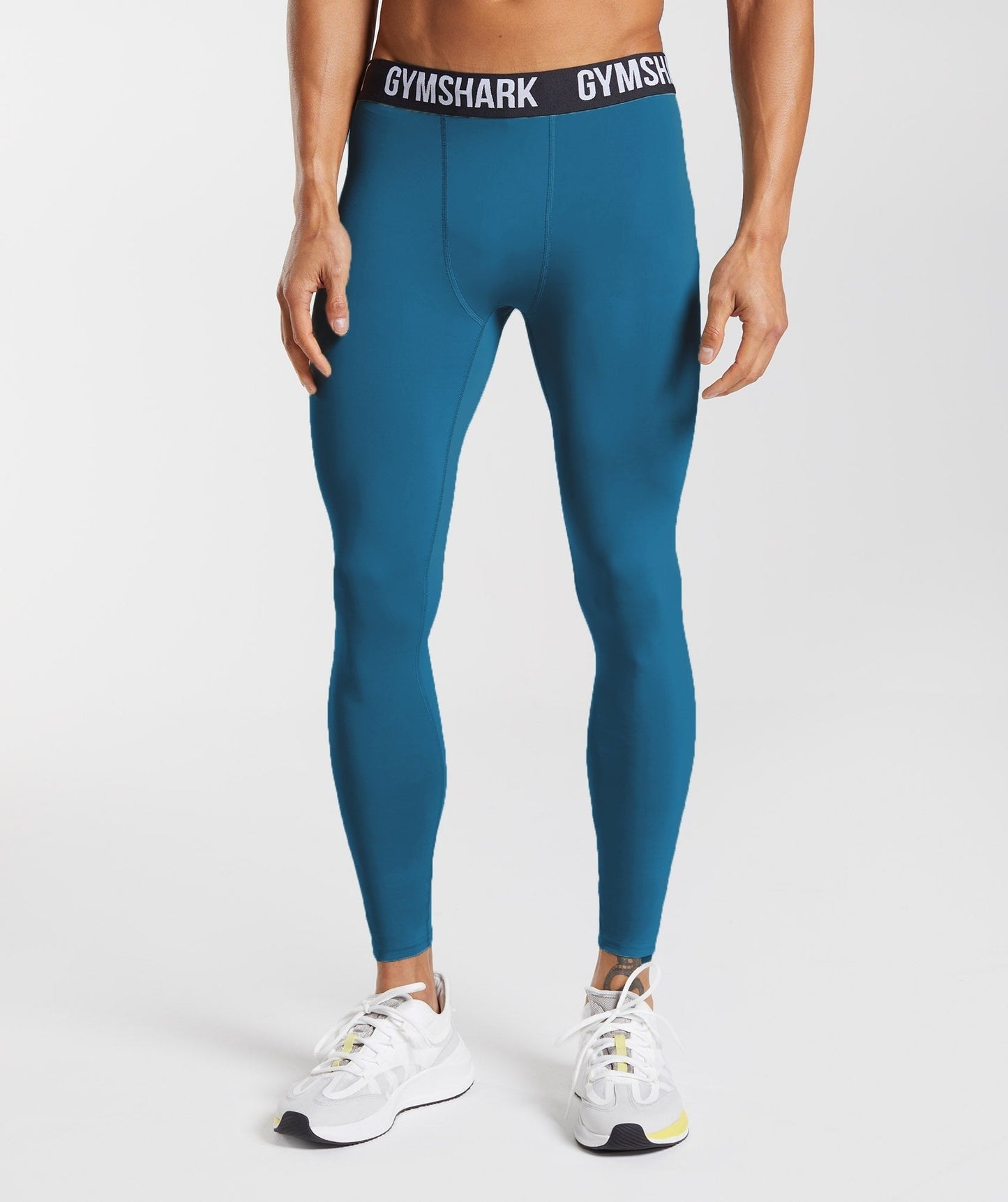 Gymshark Element Baselayer Leggings - Atlantic Blue