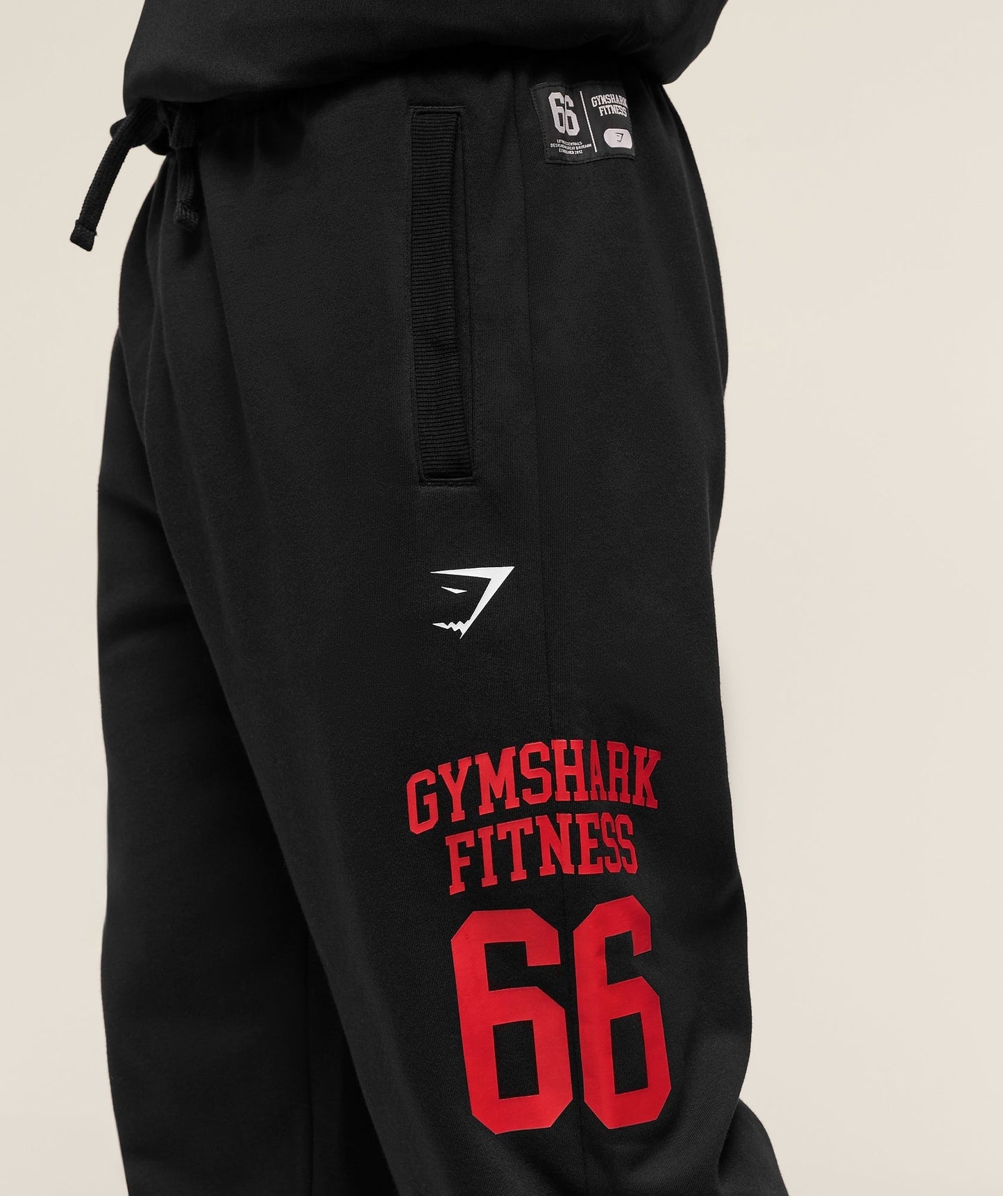 Gymshark Campus Oversized Jogger - Black