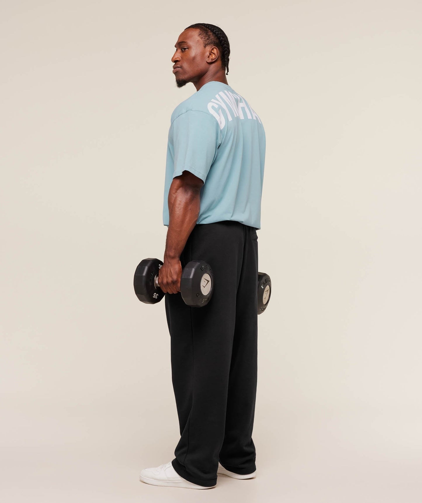 Gymshark Power T-Shirt - Bench Blue