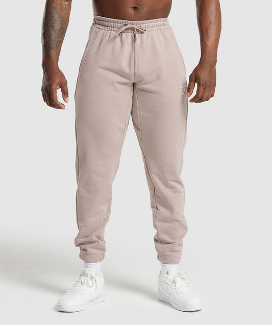 Gymshark Essential Oversized Joggers - Stone Pink