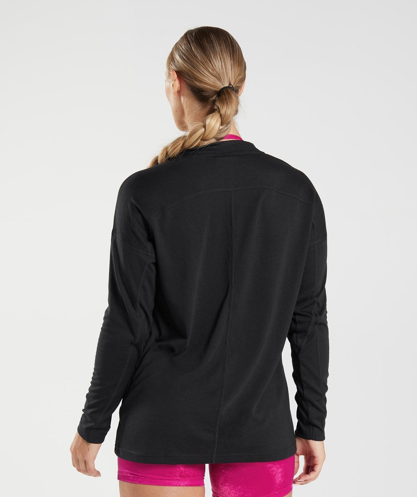 Gymshark GS Power Long Sleeve T-Shirt - Black