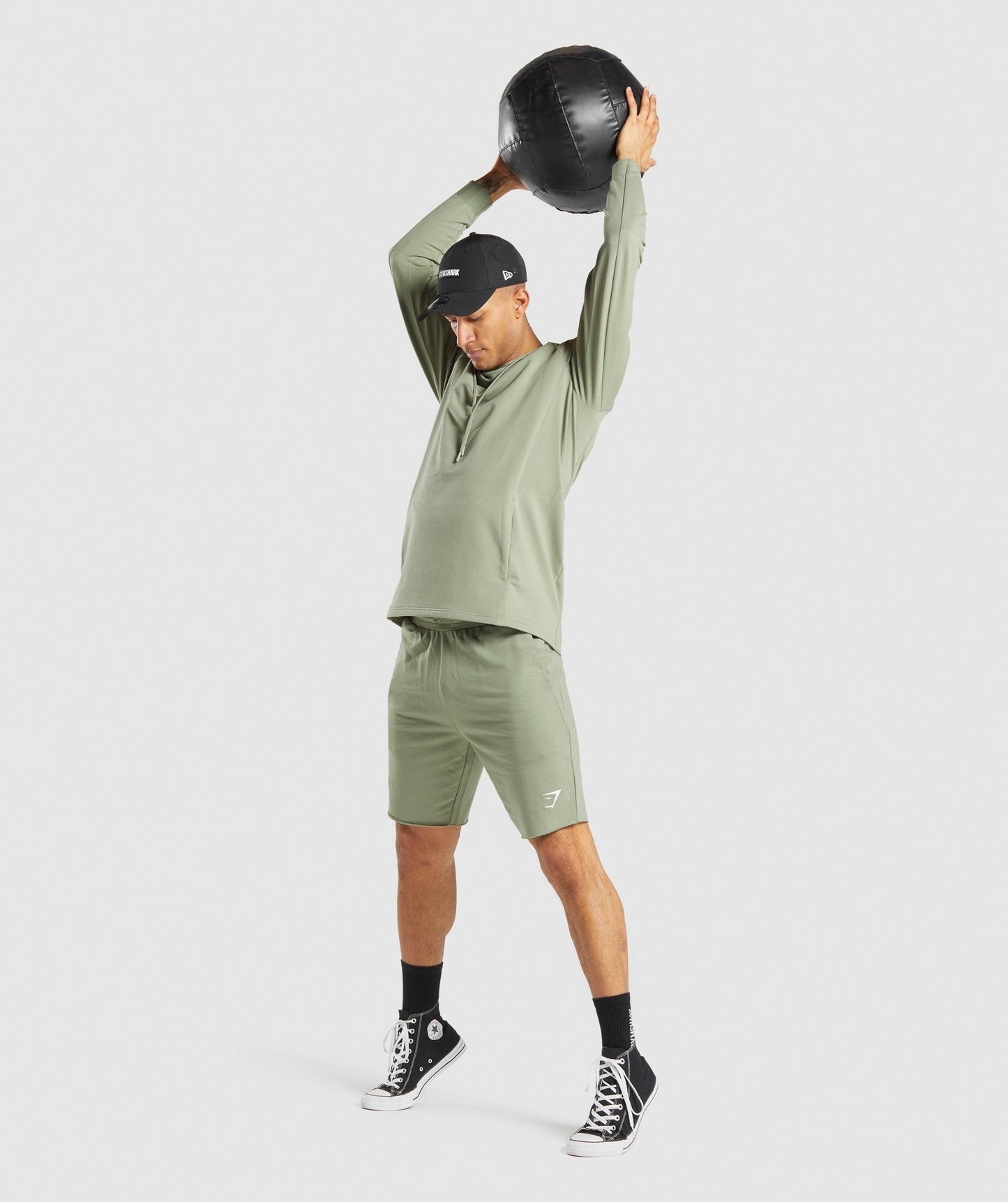 Gymshark Critical 9" Shorts - Light Green