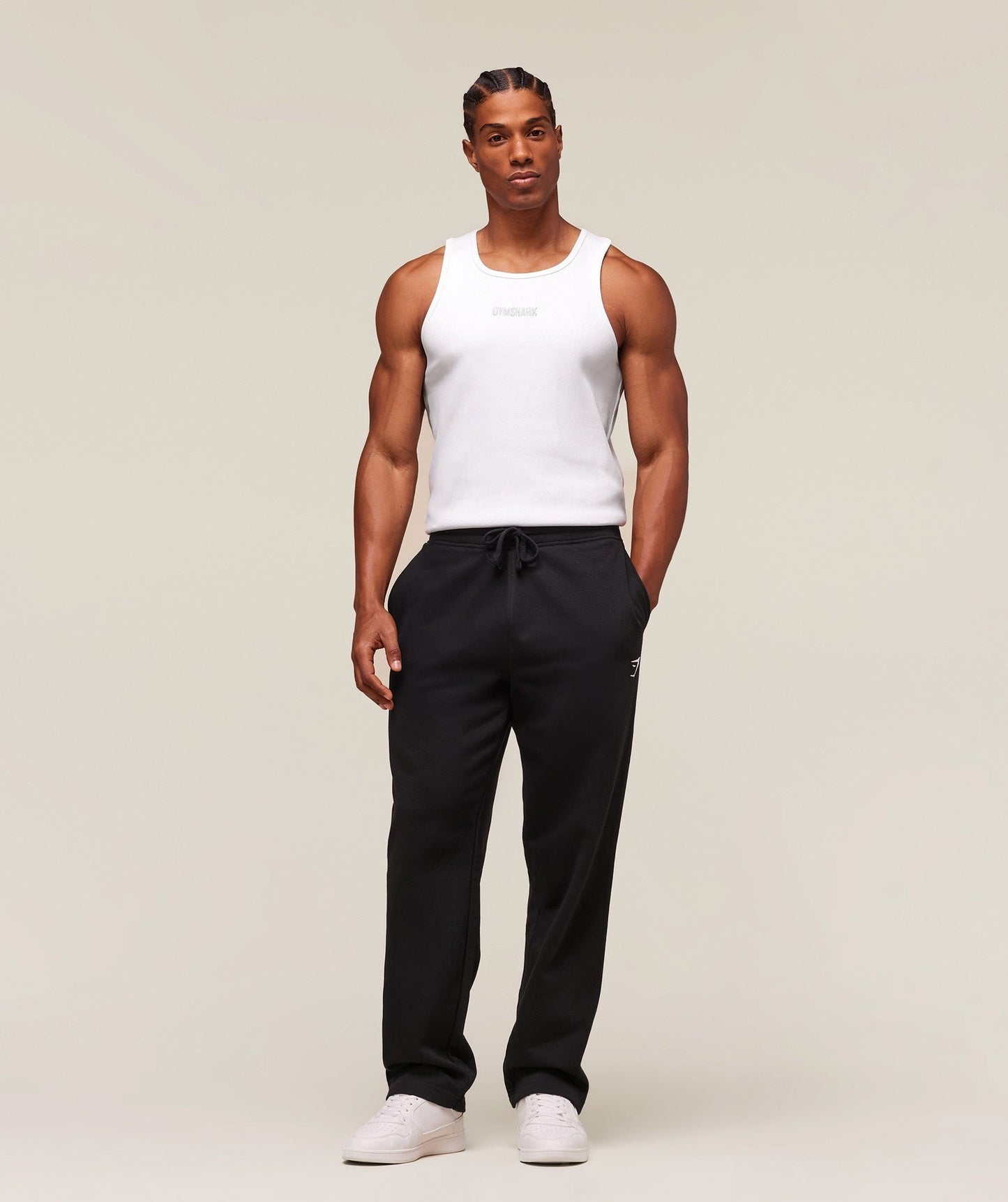 Gymshark Premium Ribbed Tank - White