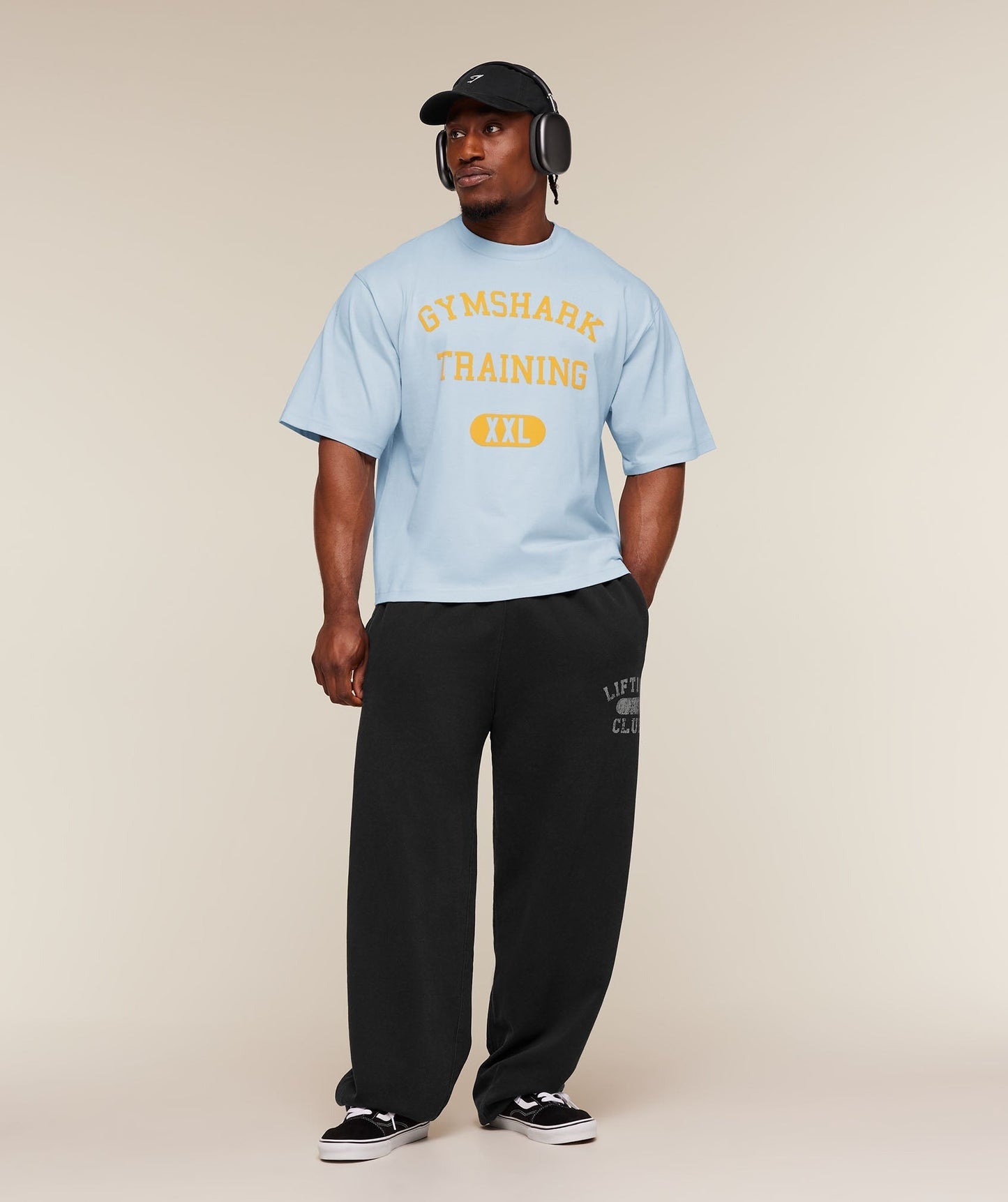 Gymshark Training Graphic T-Shirt - Chilled Blue