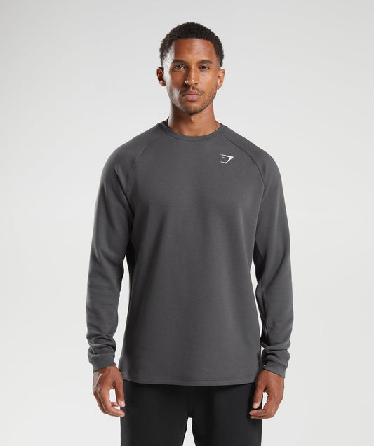 Gymshark Knit Crew - Onyx Grey