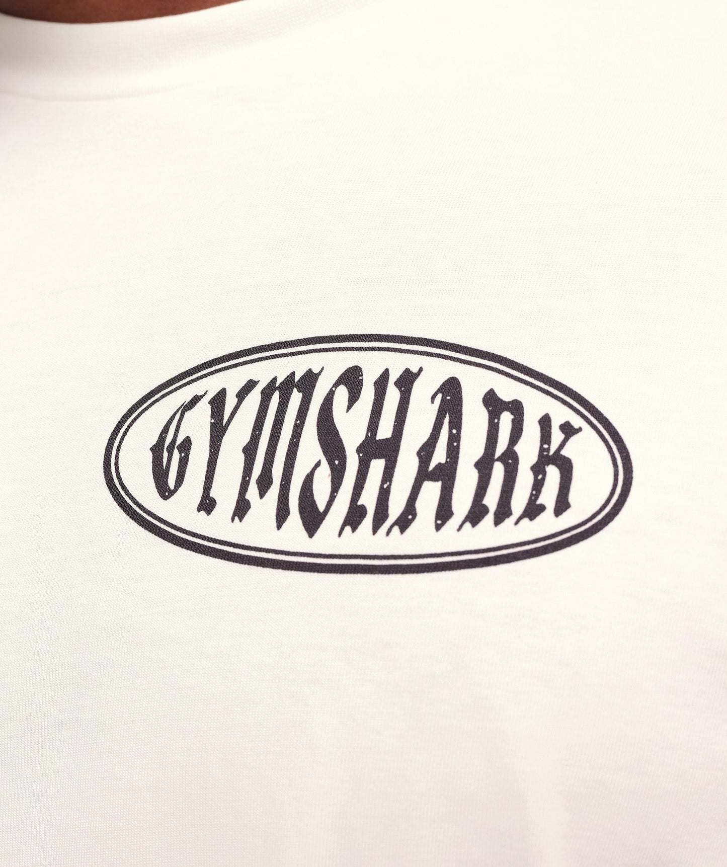 Gymshark Authentic Lifting Apparel T-Shirt - Soft White