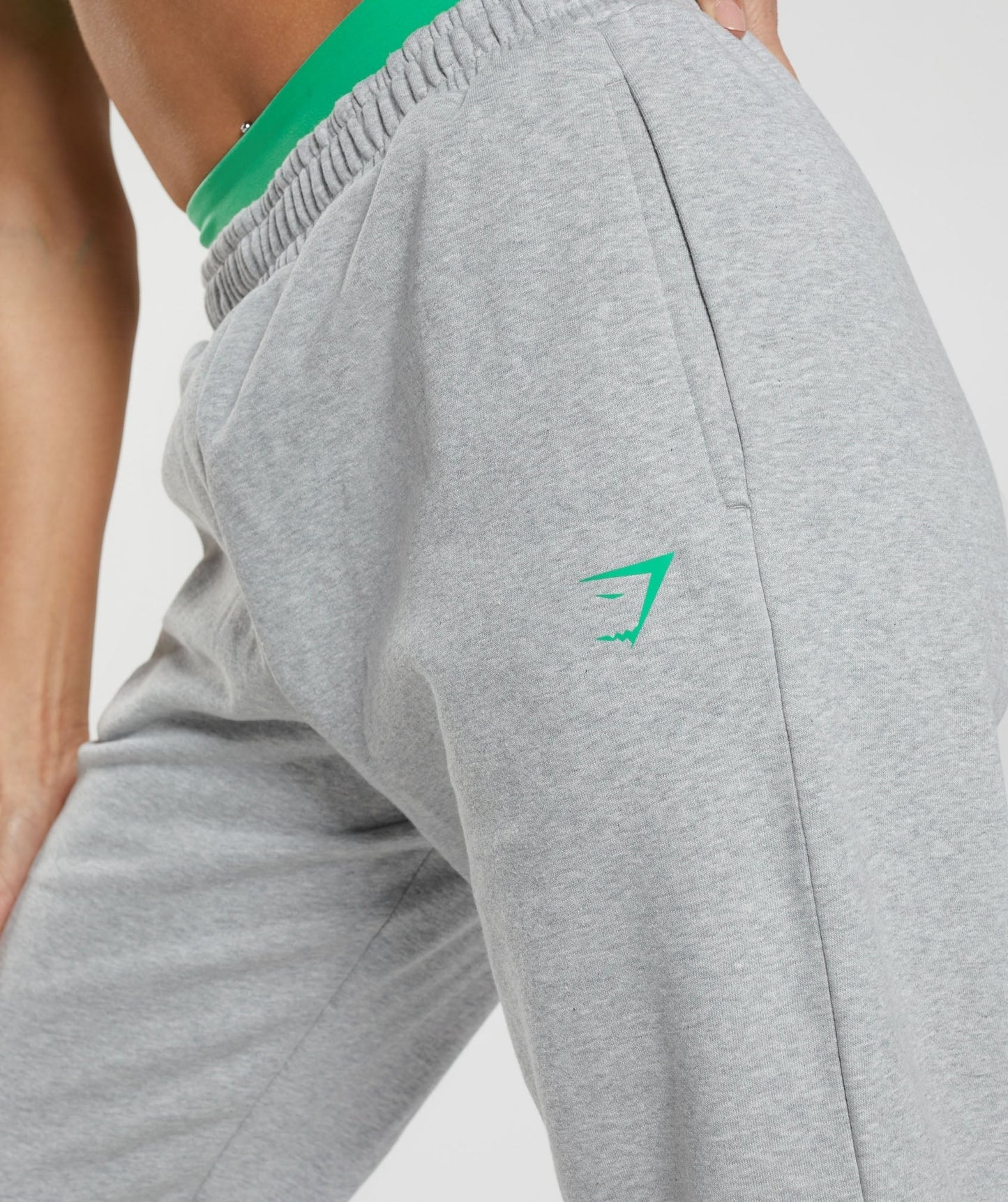 Gymshark Maxed Out Joggers - Light Grey Marl