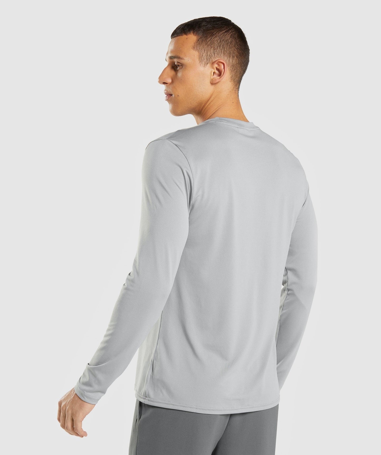 Gymshark Arrival Long Sleeve T-Shirt - Smokey Grey