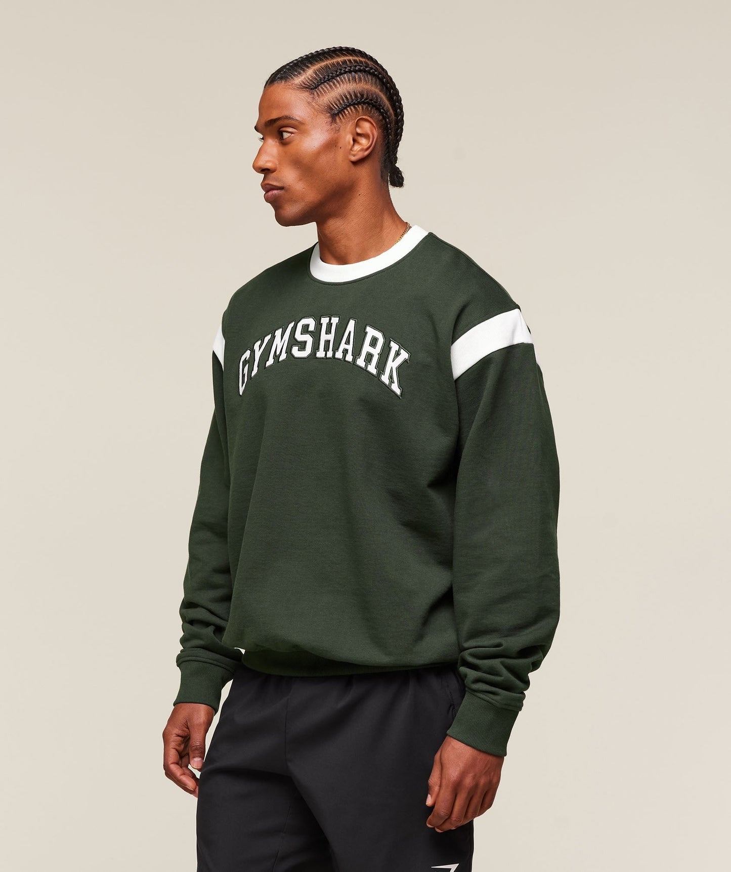 Gymshark GSLC Crew - Trail Green