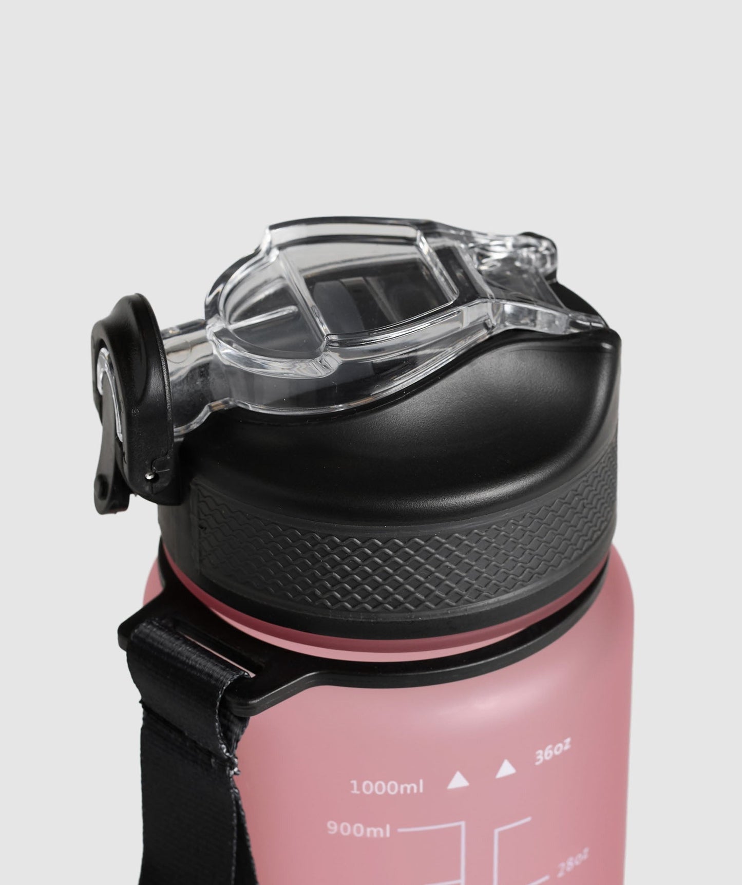 Gymshark Sports Bottle With Straw - Sunset Pink