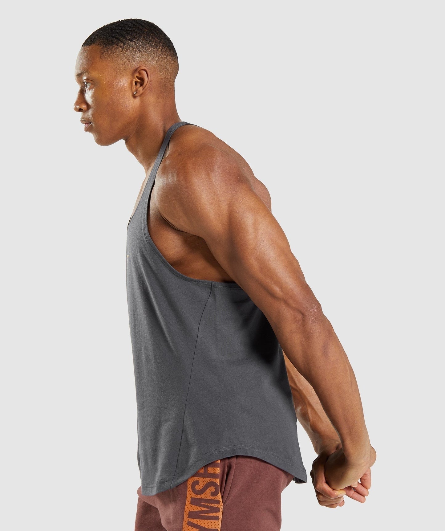Gymshark Bold Stringer - Onyx Grey