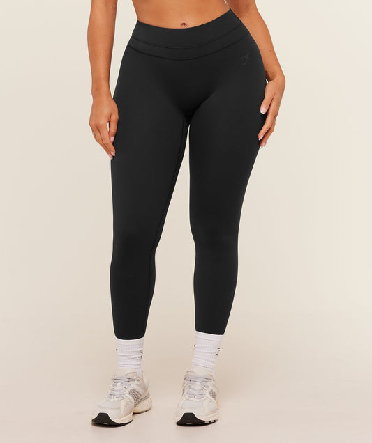 Gymshark Whitney Mid-High Rise Leggings - Black