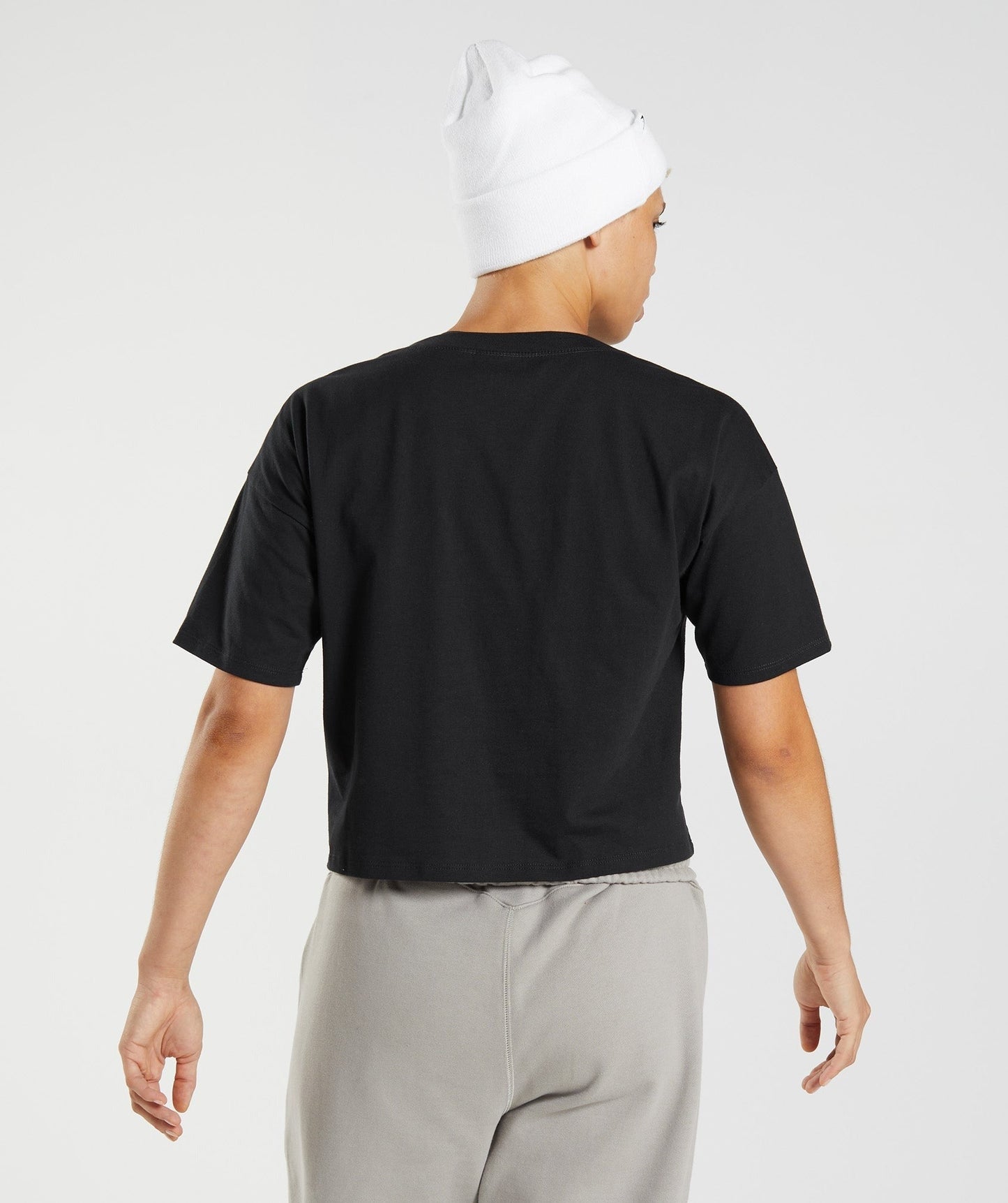Gymshark GS10 Year Midi Top - Black