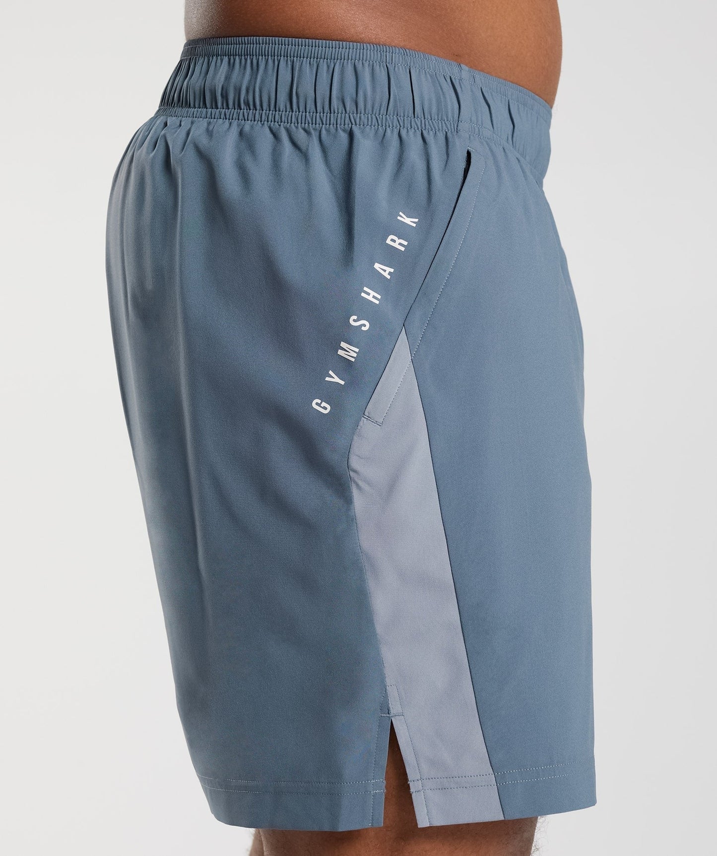 Gymshark Sport 7" Shorts - Evening Blue/Drift Grey