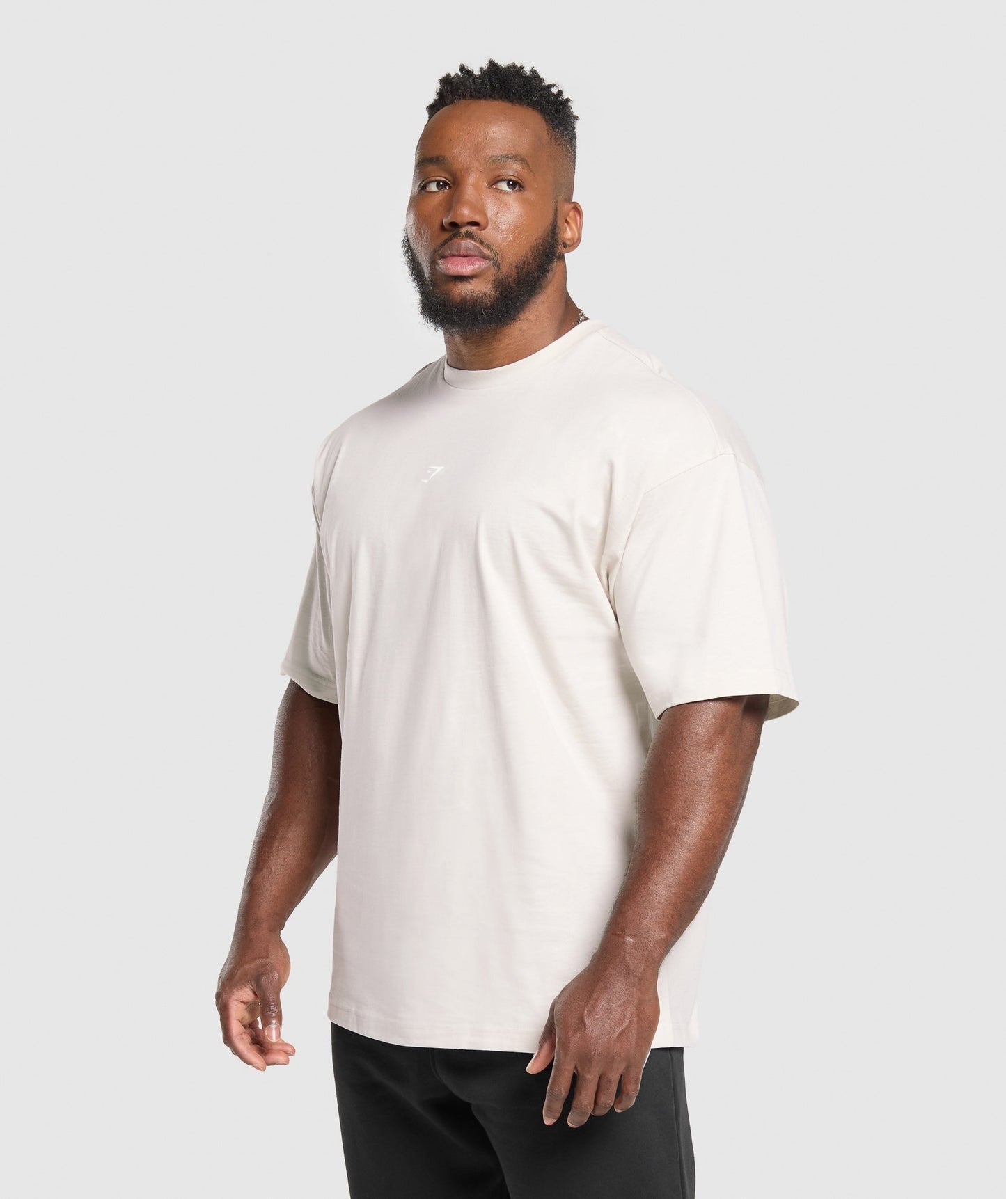 Gymshark Atlas T-Shirt - Oat White
