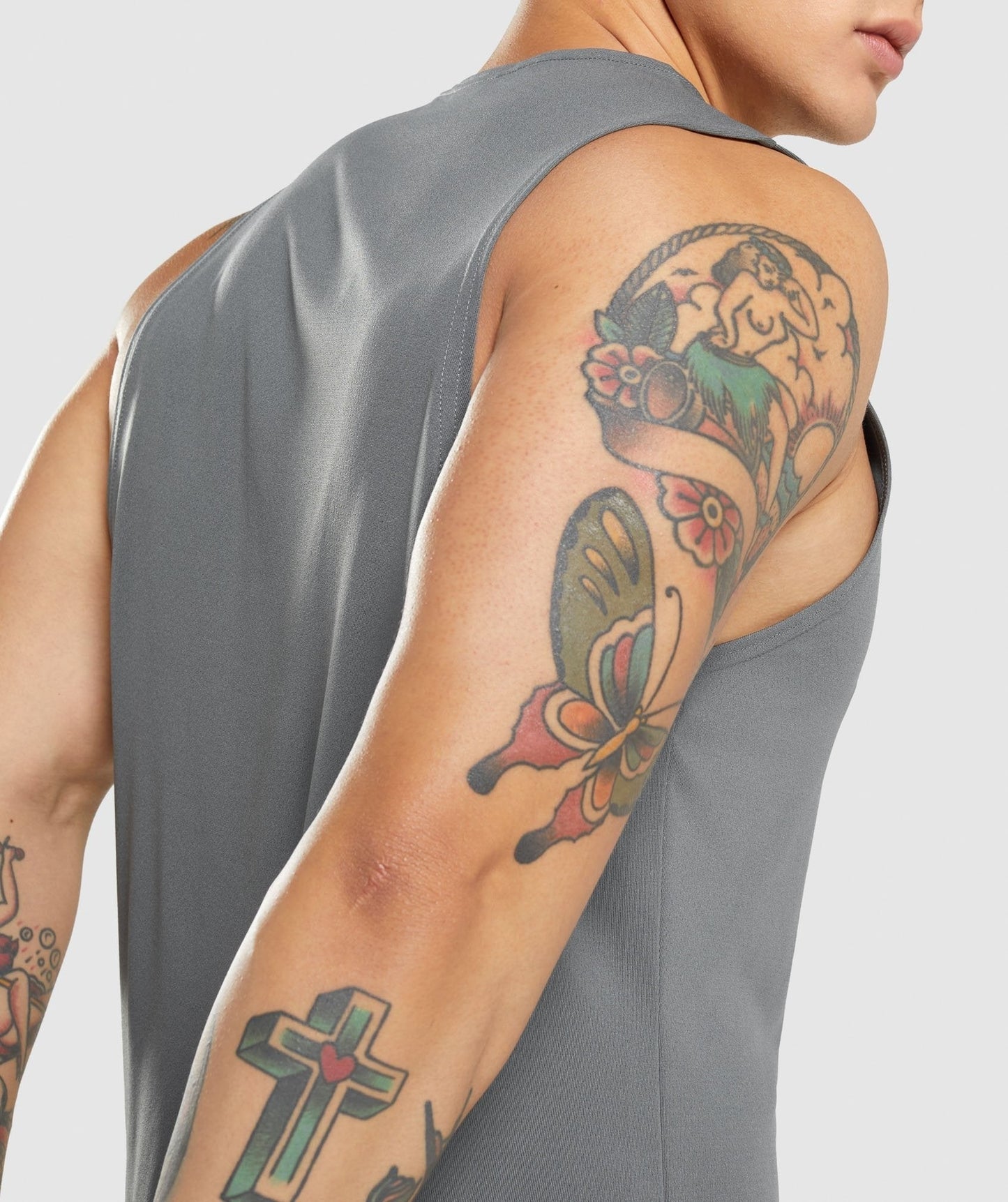 Gymshark Arrival Tank - Grey