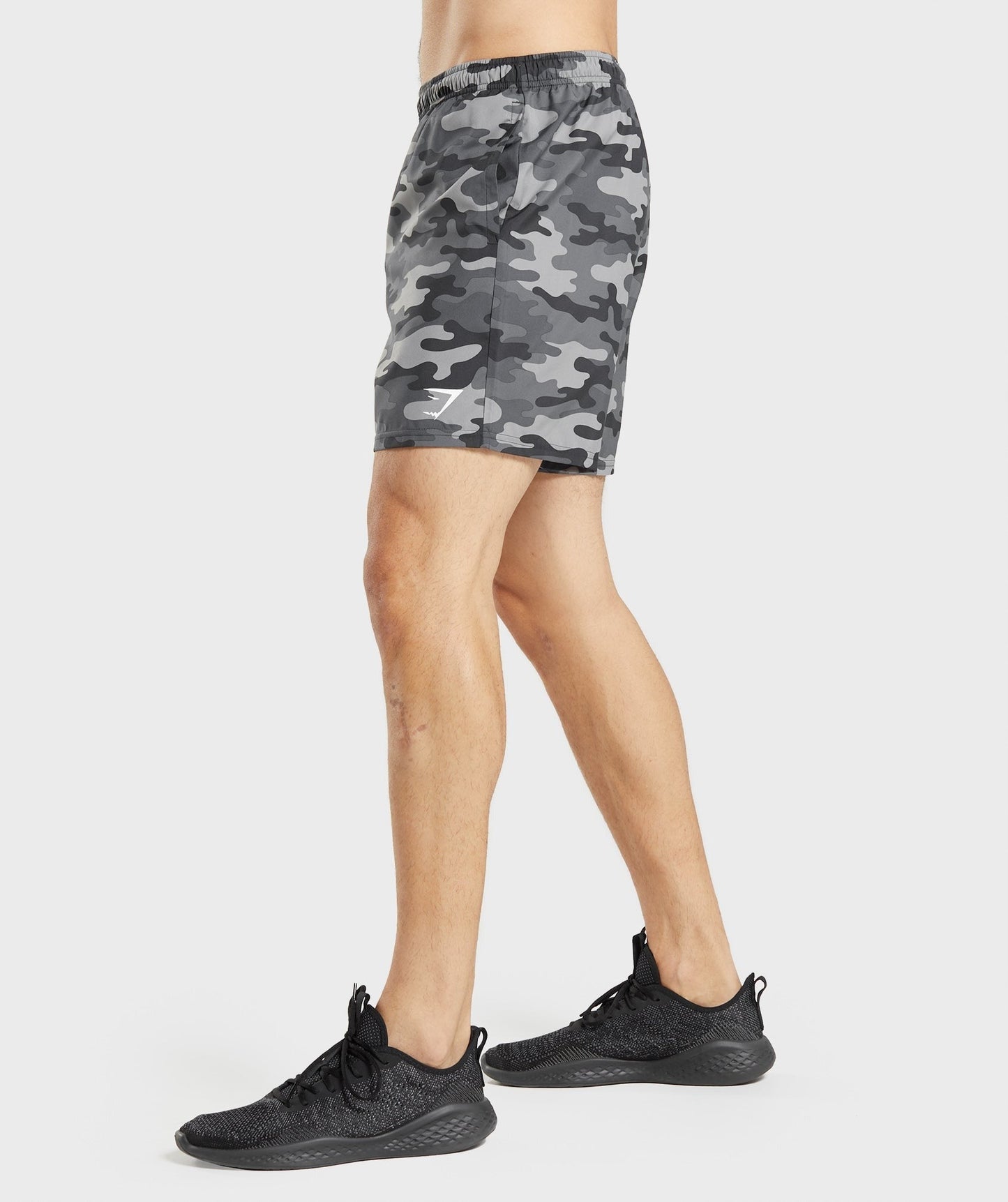 Gymshark Arrival 7" Shorts - Grey Print