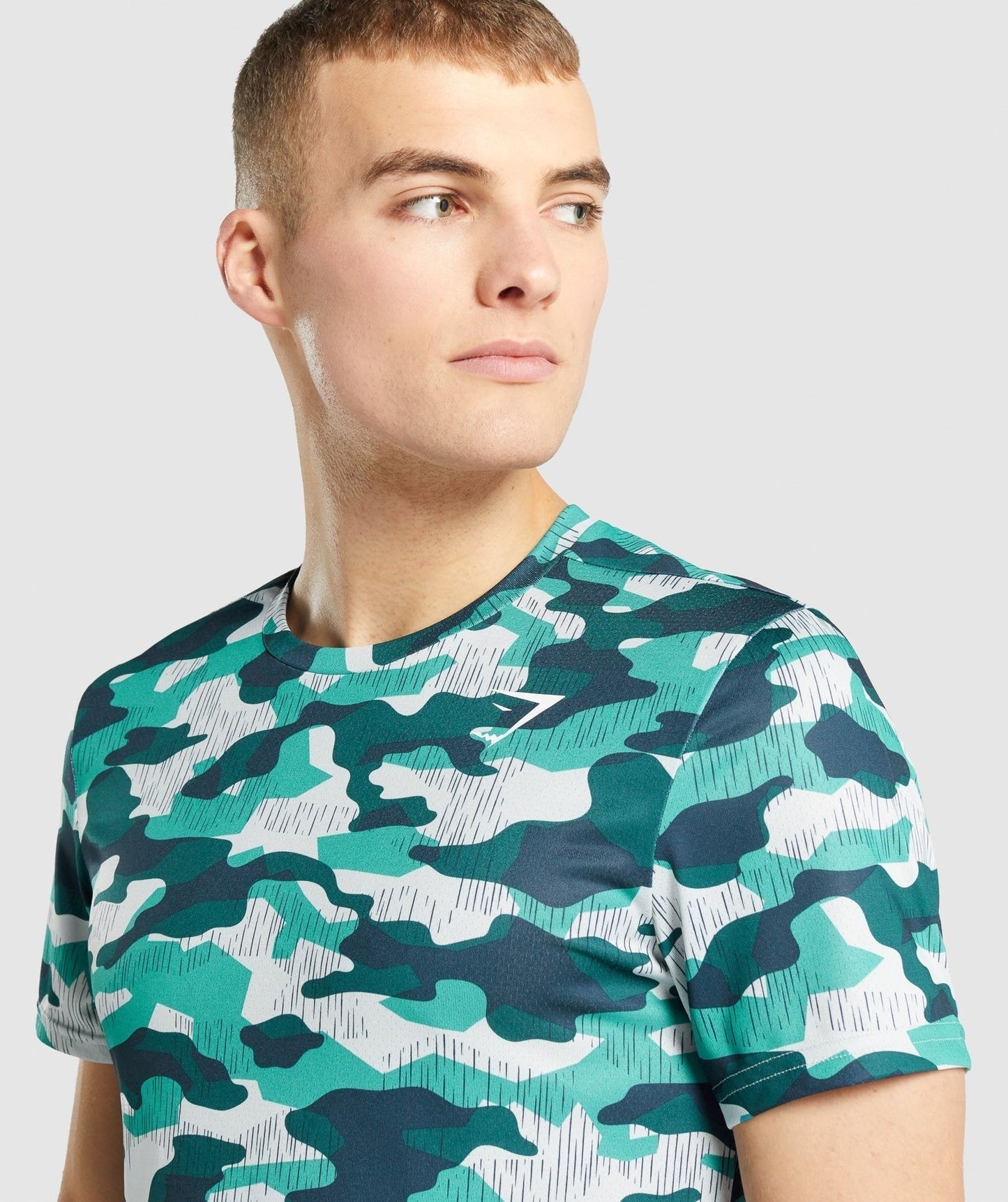 Gymshark Arrival T-Shirt - Teal Print