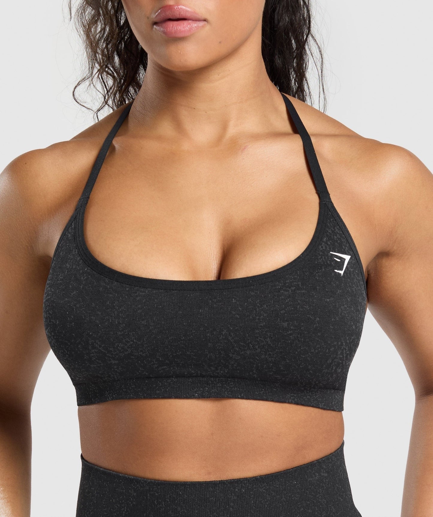 Gymshark Adapt Fleck T-Back Bra - Black