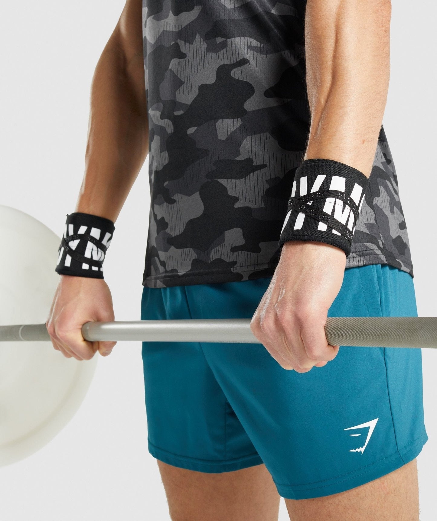 Gymshark Wraps- Smokey Grey - Black