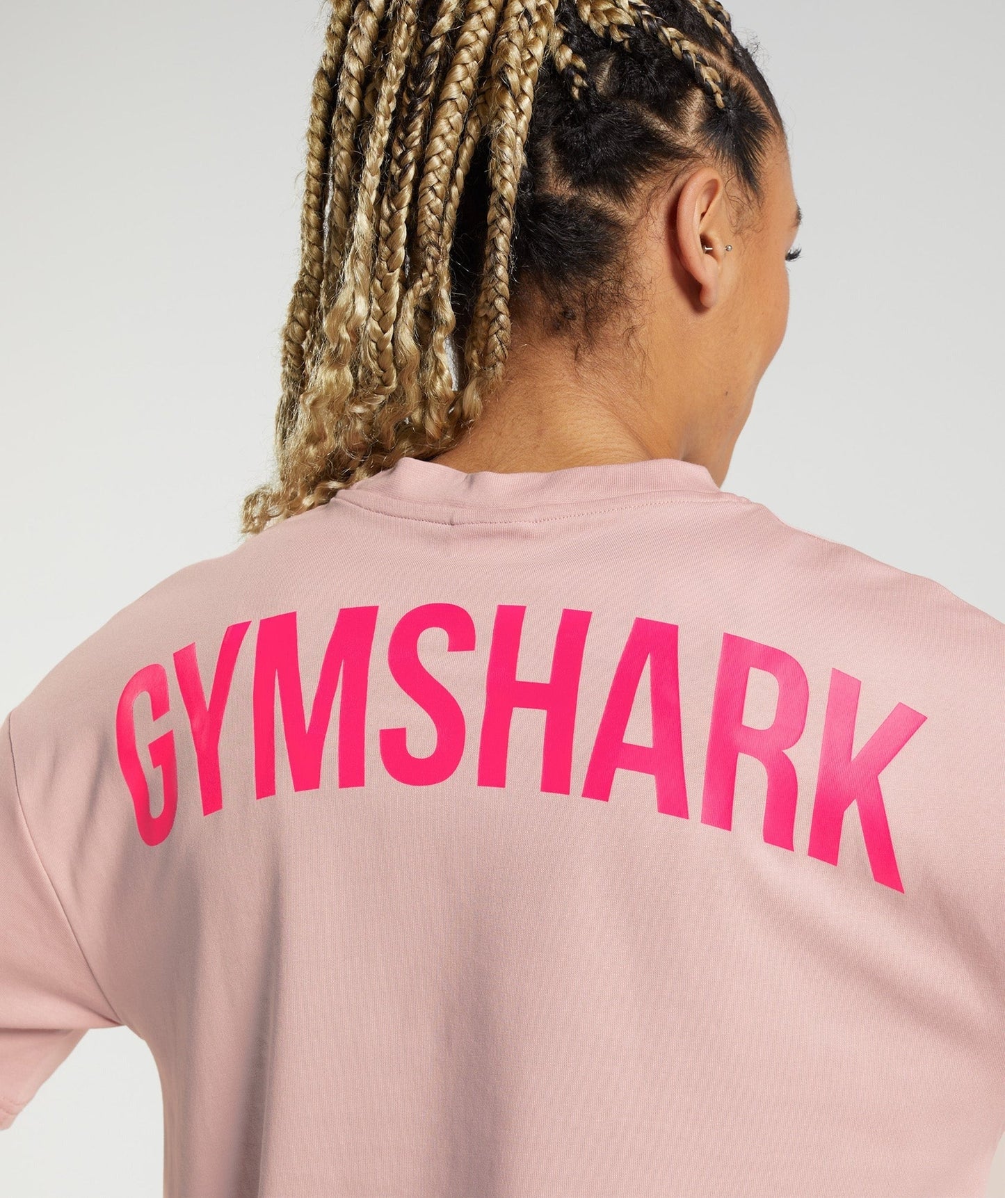 Gymshark GS Power Oversized T-Shirt - Scandi Pink
