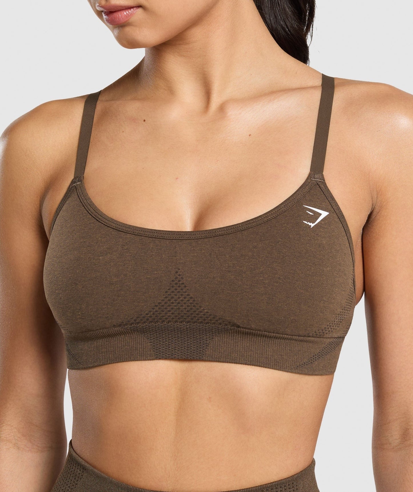 Gymshark Vital Sports Bra - Espresso Marl