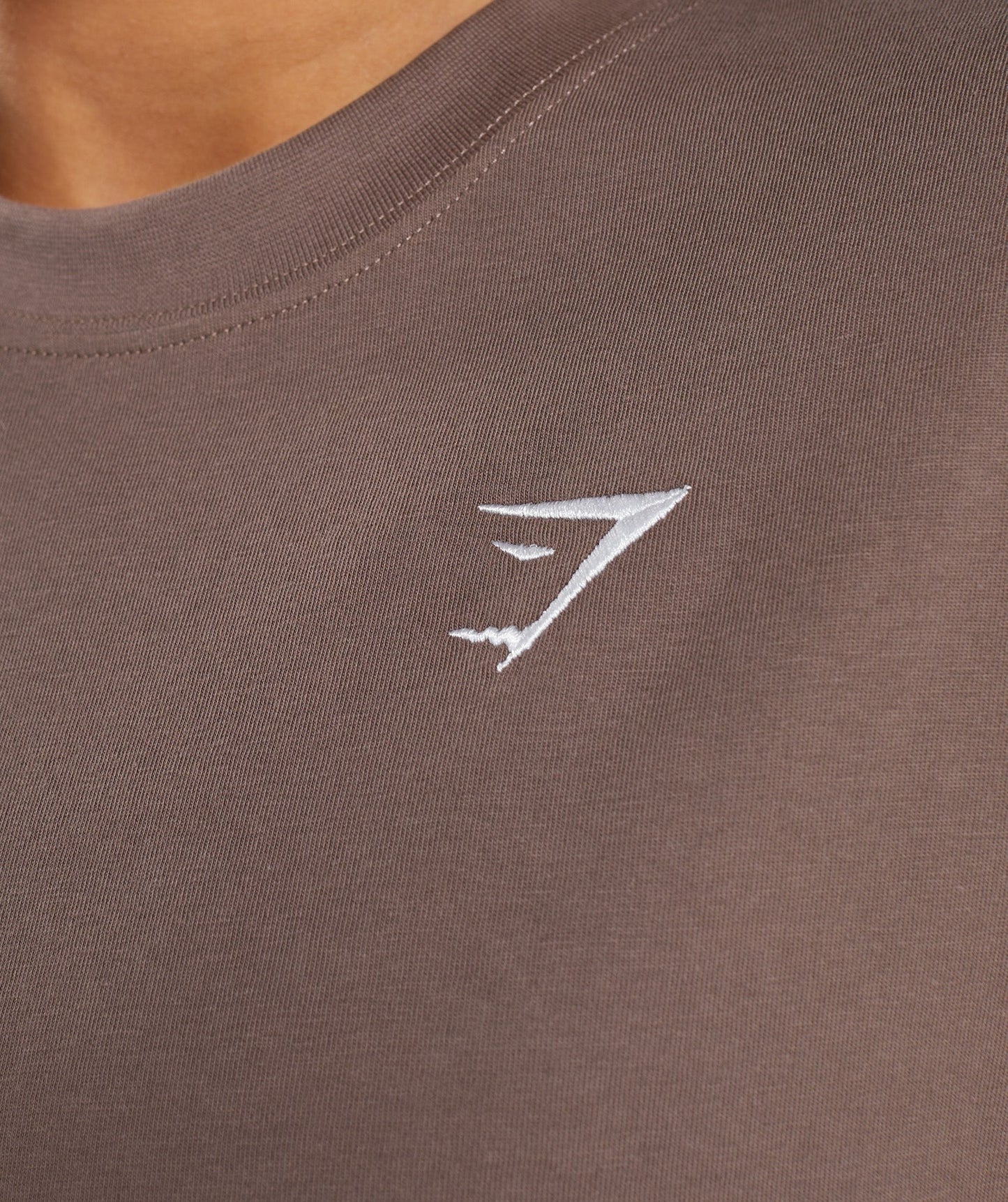 Gymshark Training Oversized T-Shirt - Truffle Brown