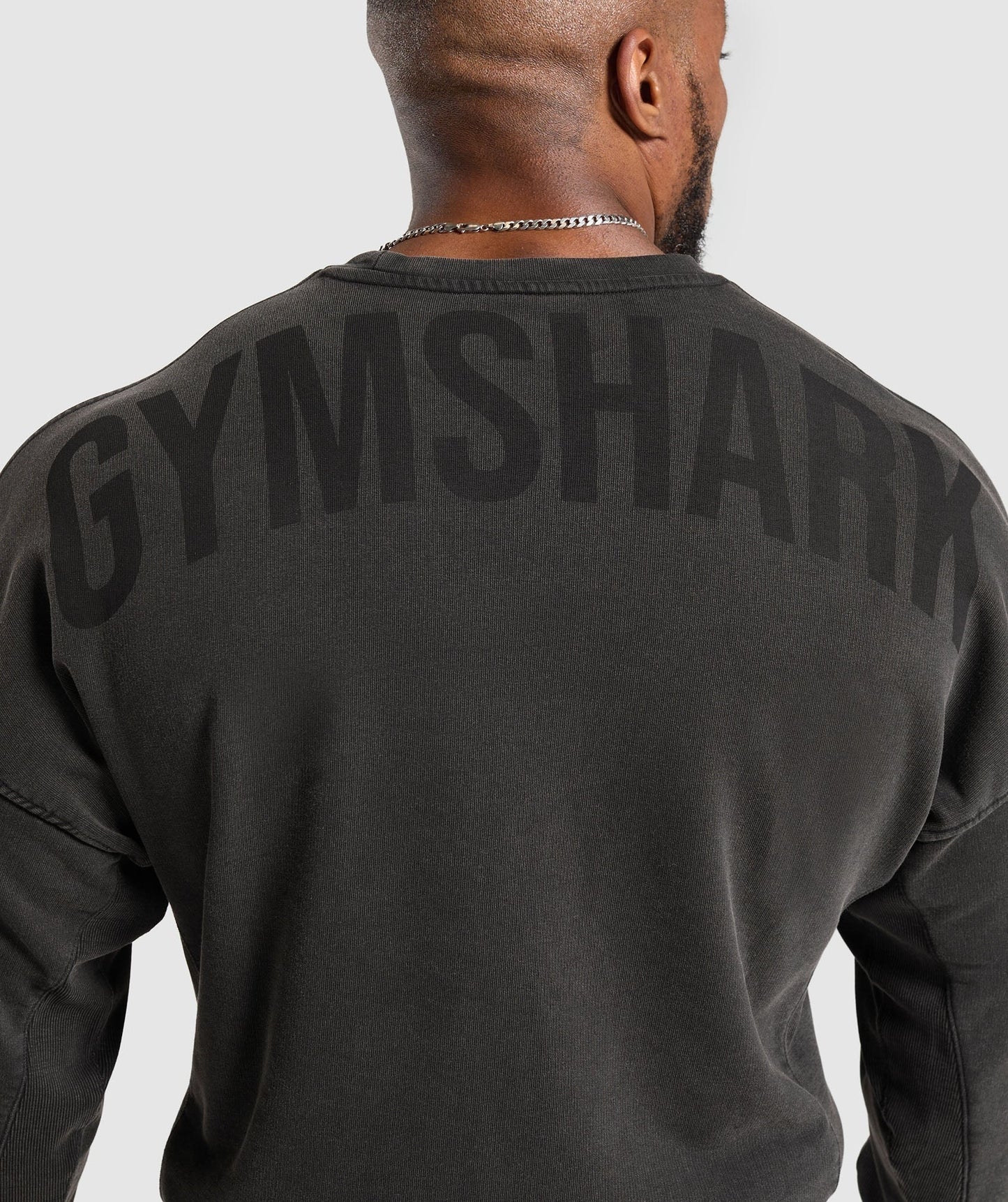 Gymshark Power Washed Crew - Black