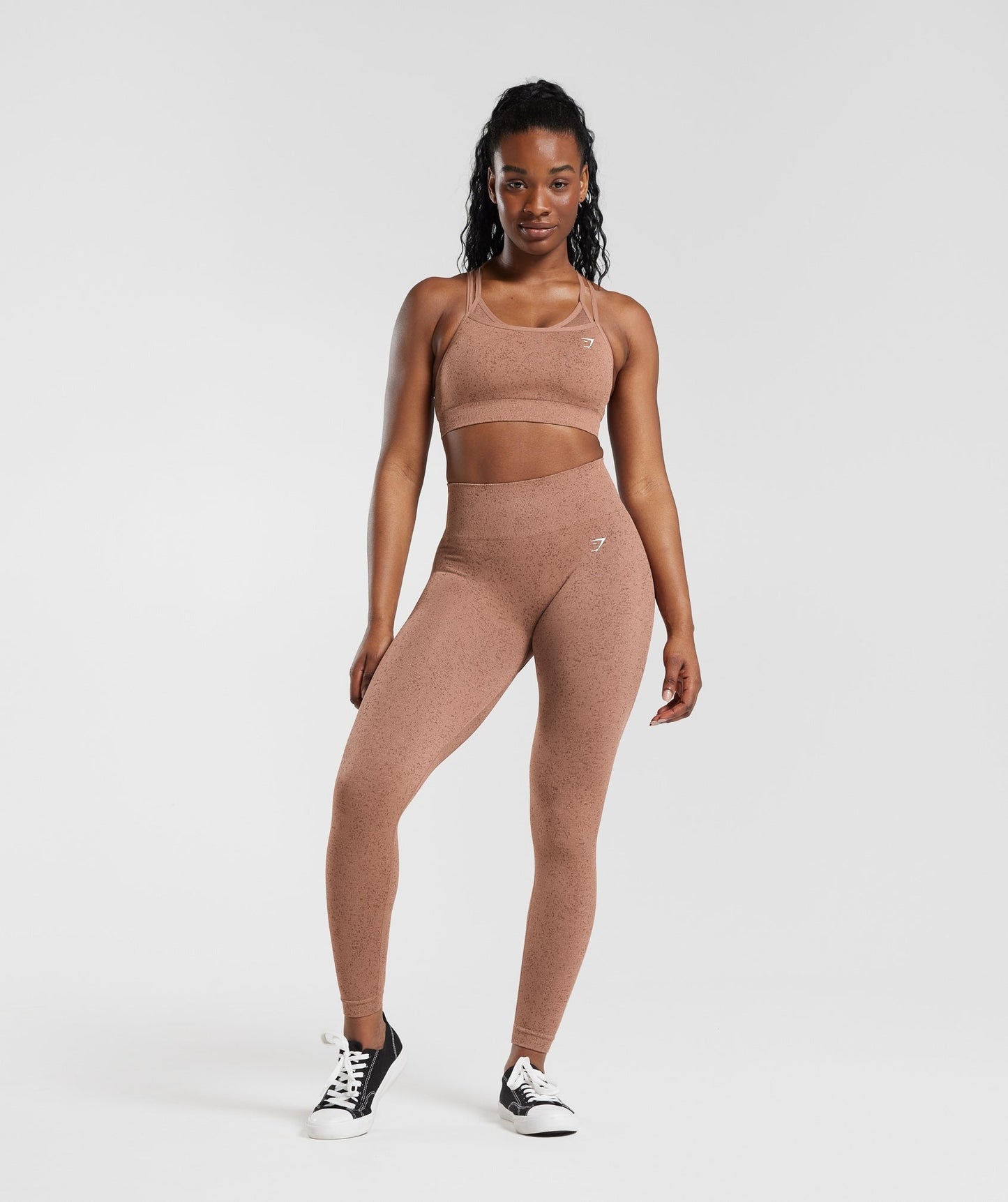 Gymshark Adapt Fleck x Whitney Leggings - Sandstone Brown
