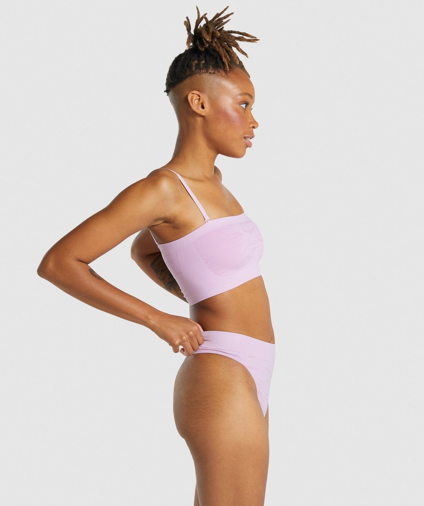Gymshark Seamless Bandeau - Light Pink