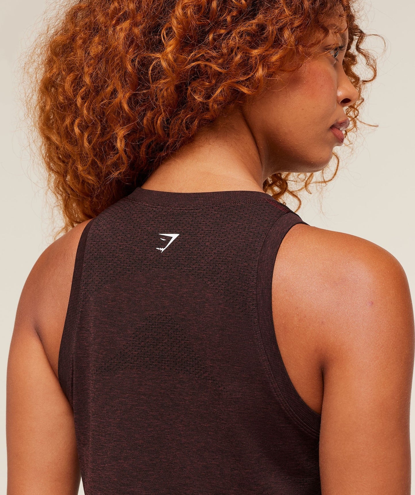 Gymshark Vital Light Tank - Rich Maroon/Marl