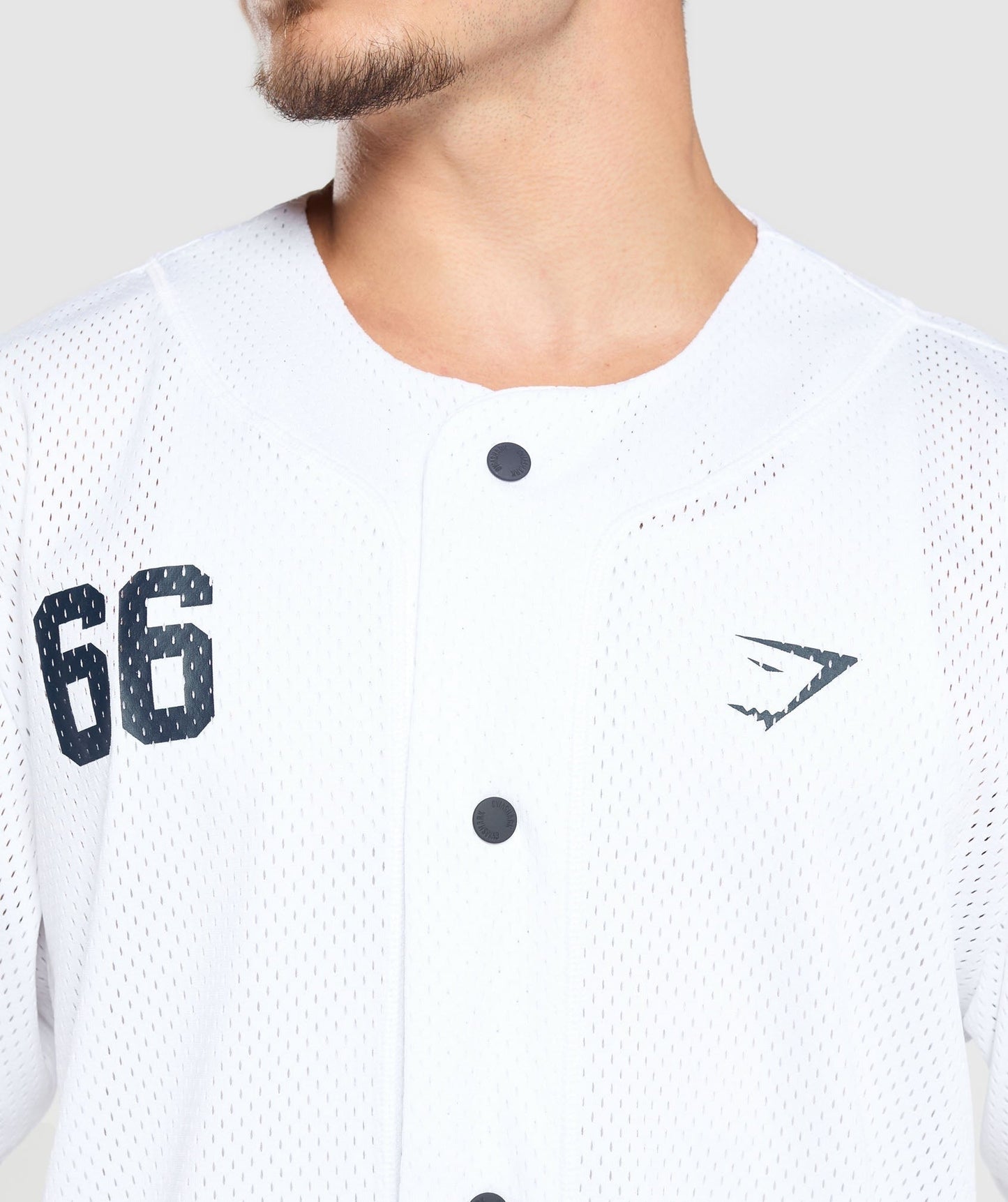 Gymshark Sports Jersey - White