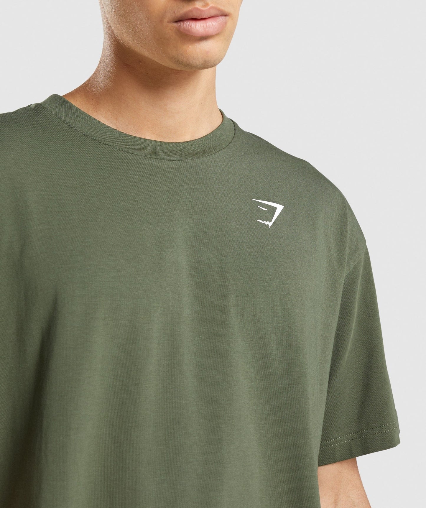 Gymshark Essential Oversized T-Shirt - Core Olive