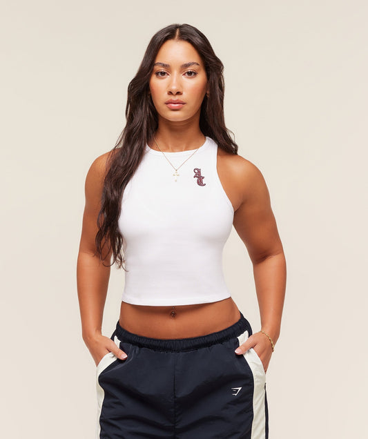 Gymshark x Analis Tank - White