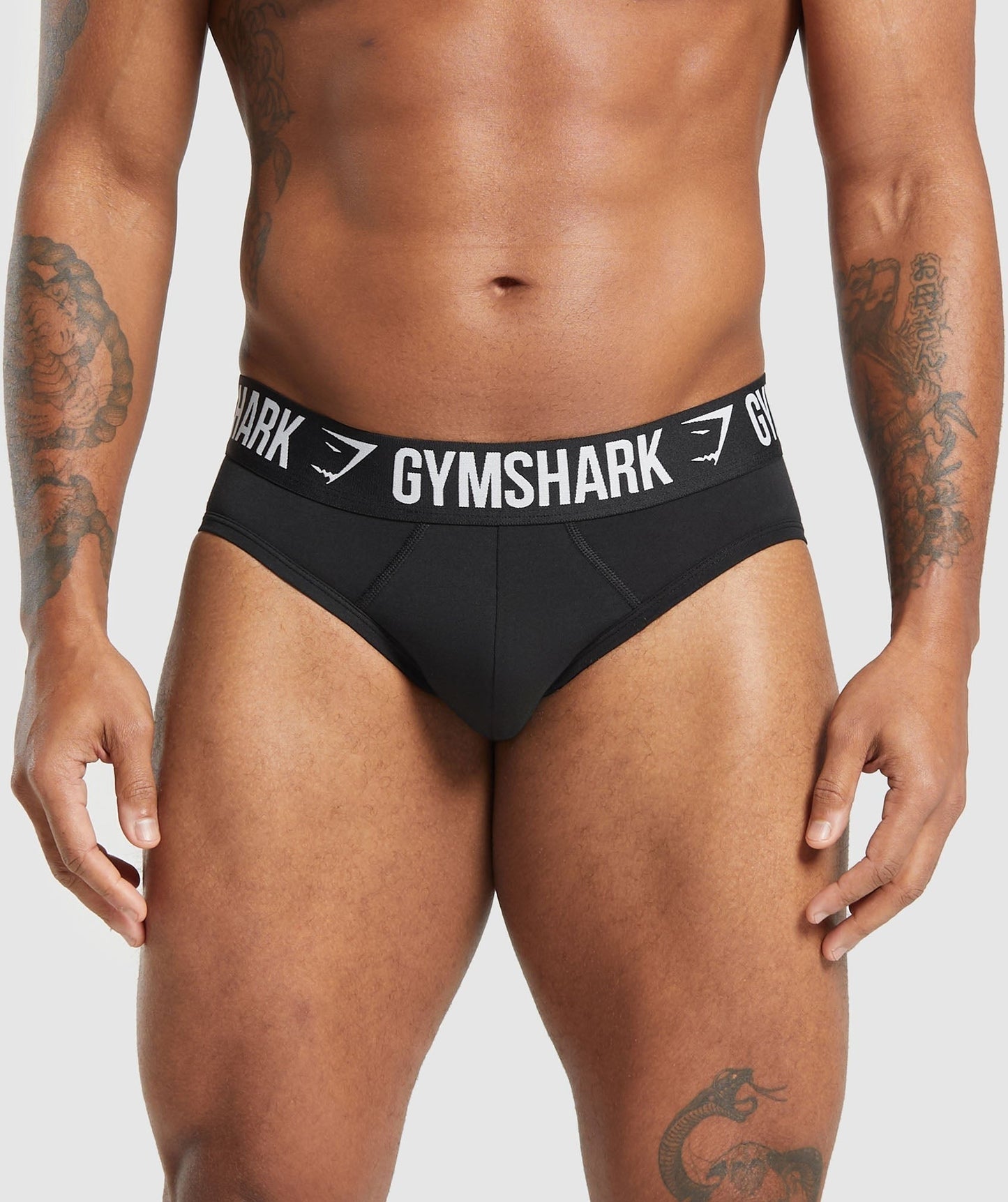 Gymshark Brief 3PK - Denim Grey/Titanium Blue/Black