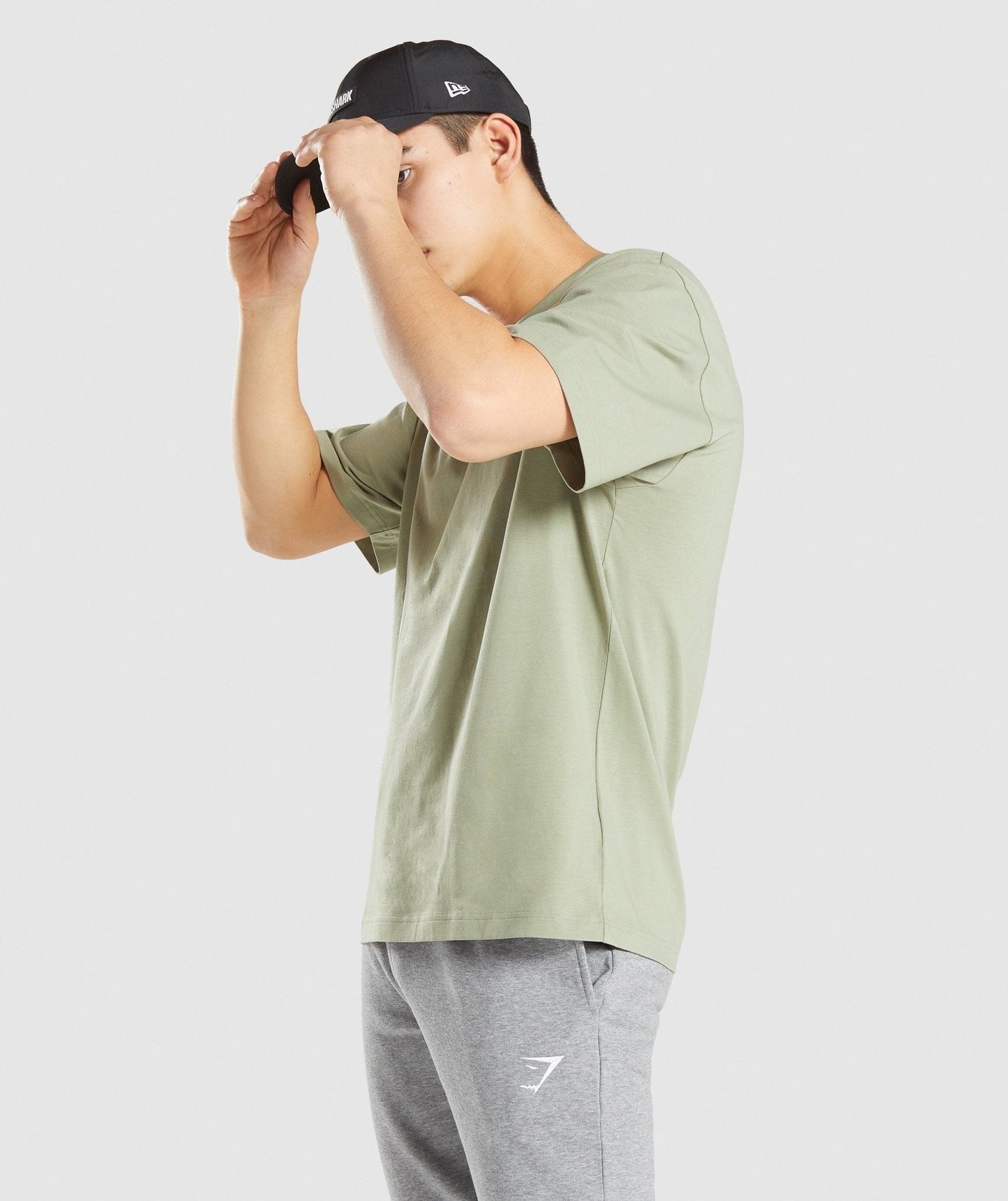 Gymshark Essential Oversized T-Shirt - Light Green