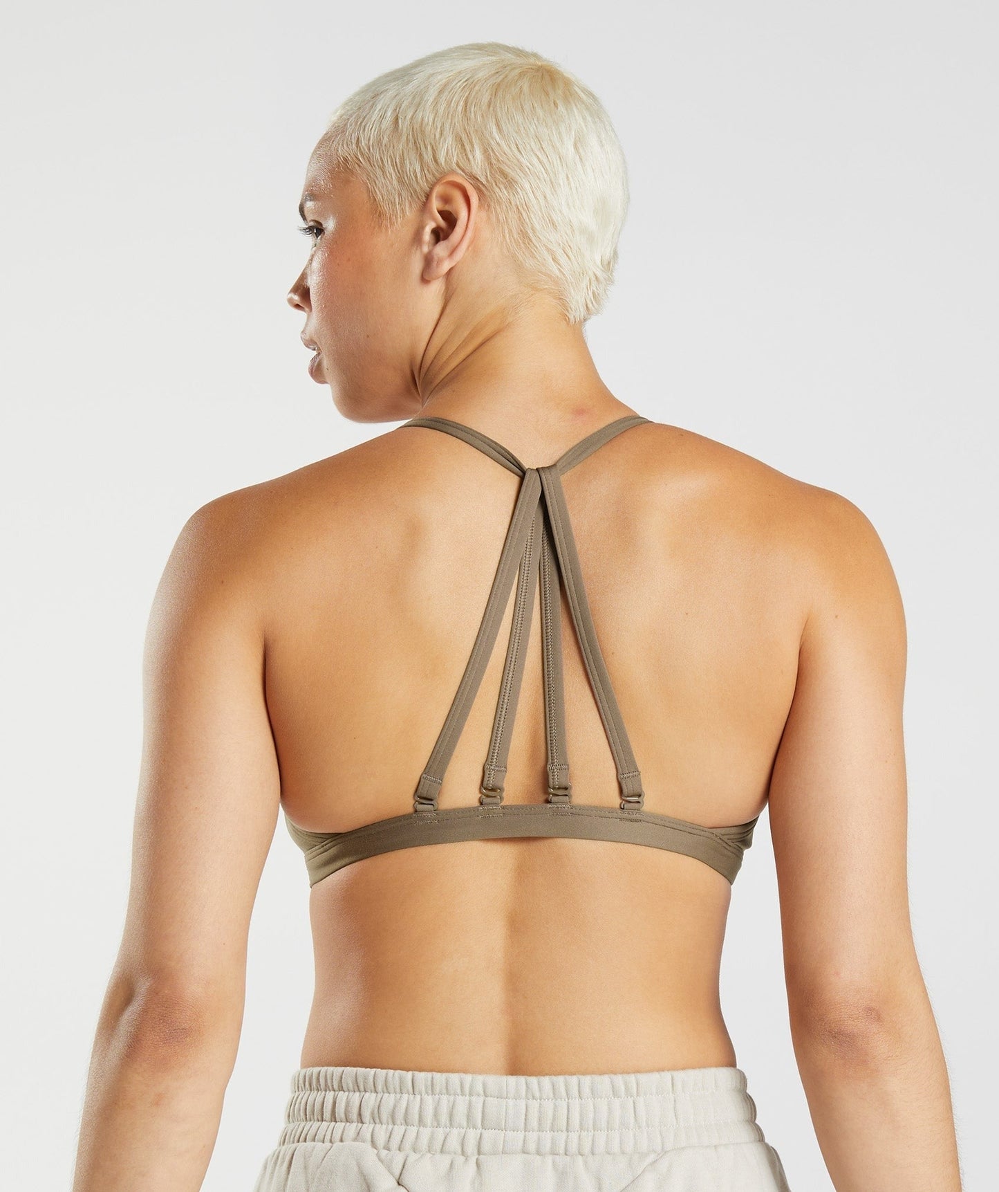 Gymshark Minimal Sports Bra - Soul Brown